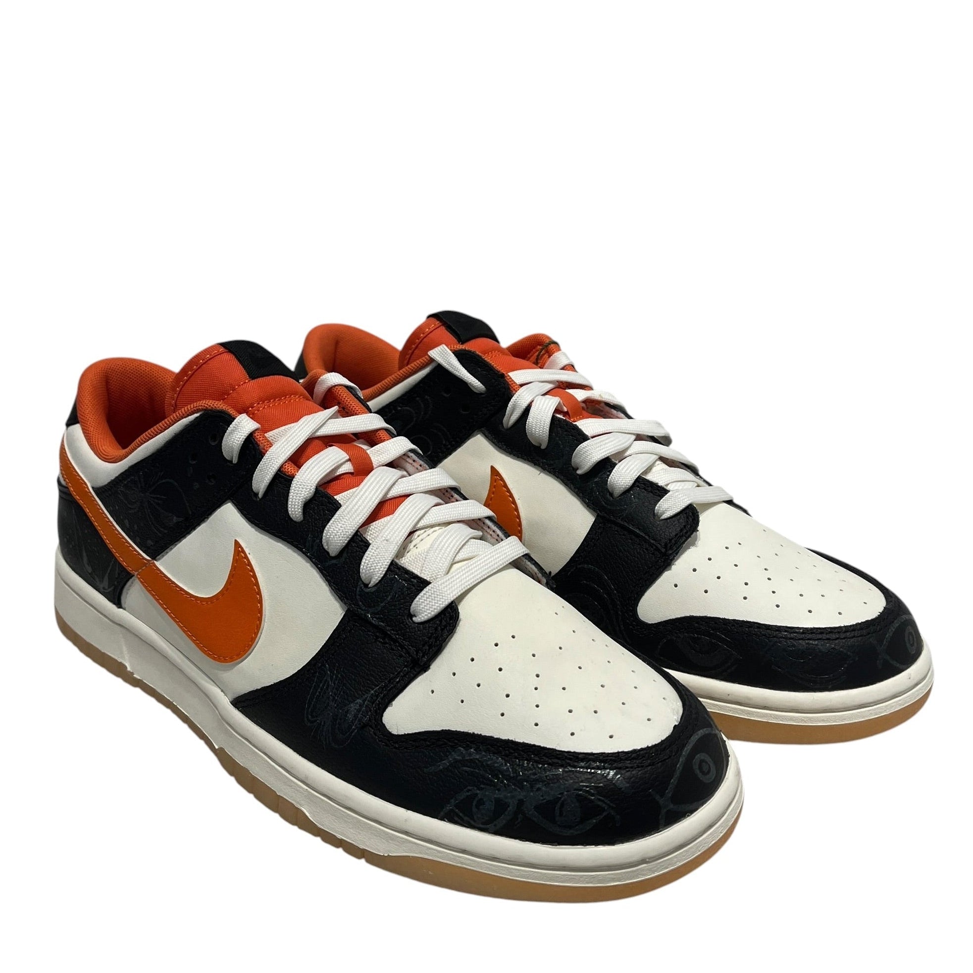 NIKE/Low-Sneakers/US 12/Graphic/Leather/ORN/DUNK  LOW HALLOWEEN 2021 view 1