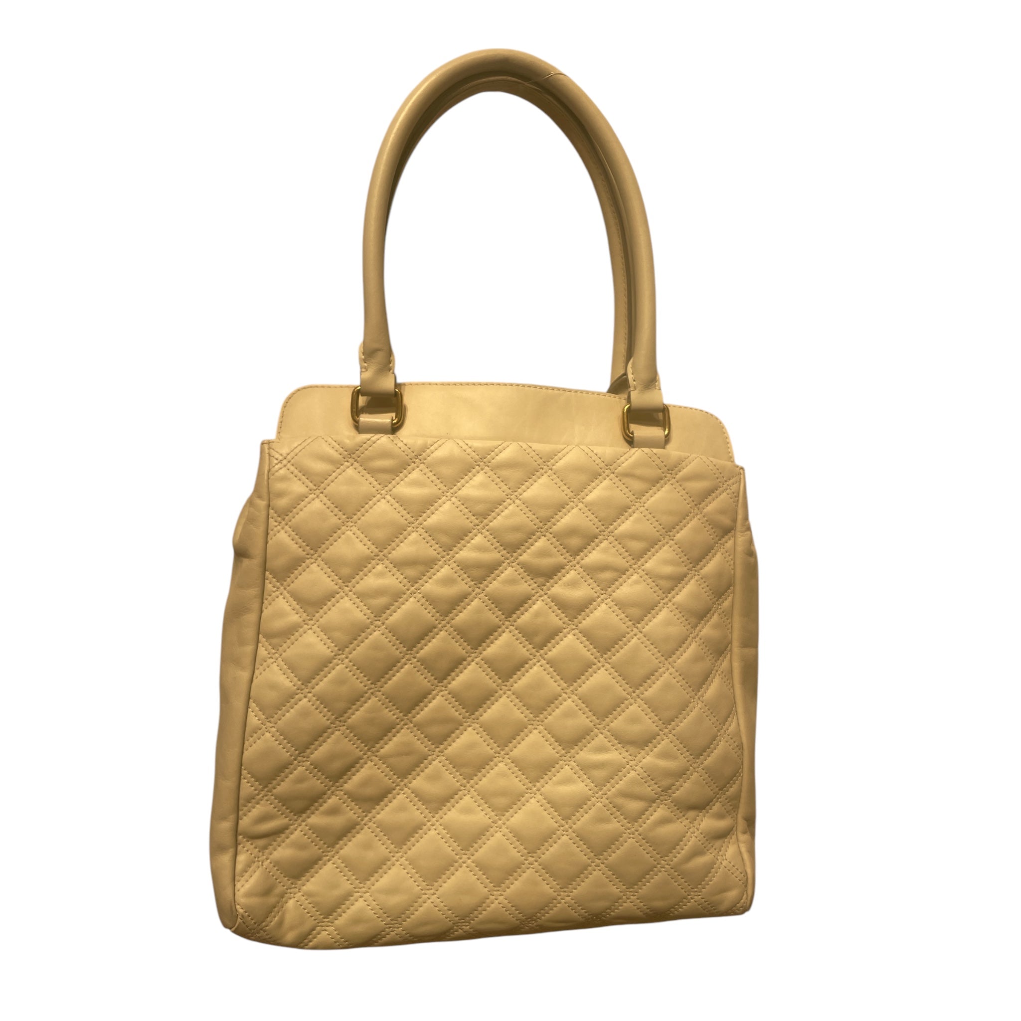 MARC JACOBS/Tote Bag/L/Leather/CRM/ view 3