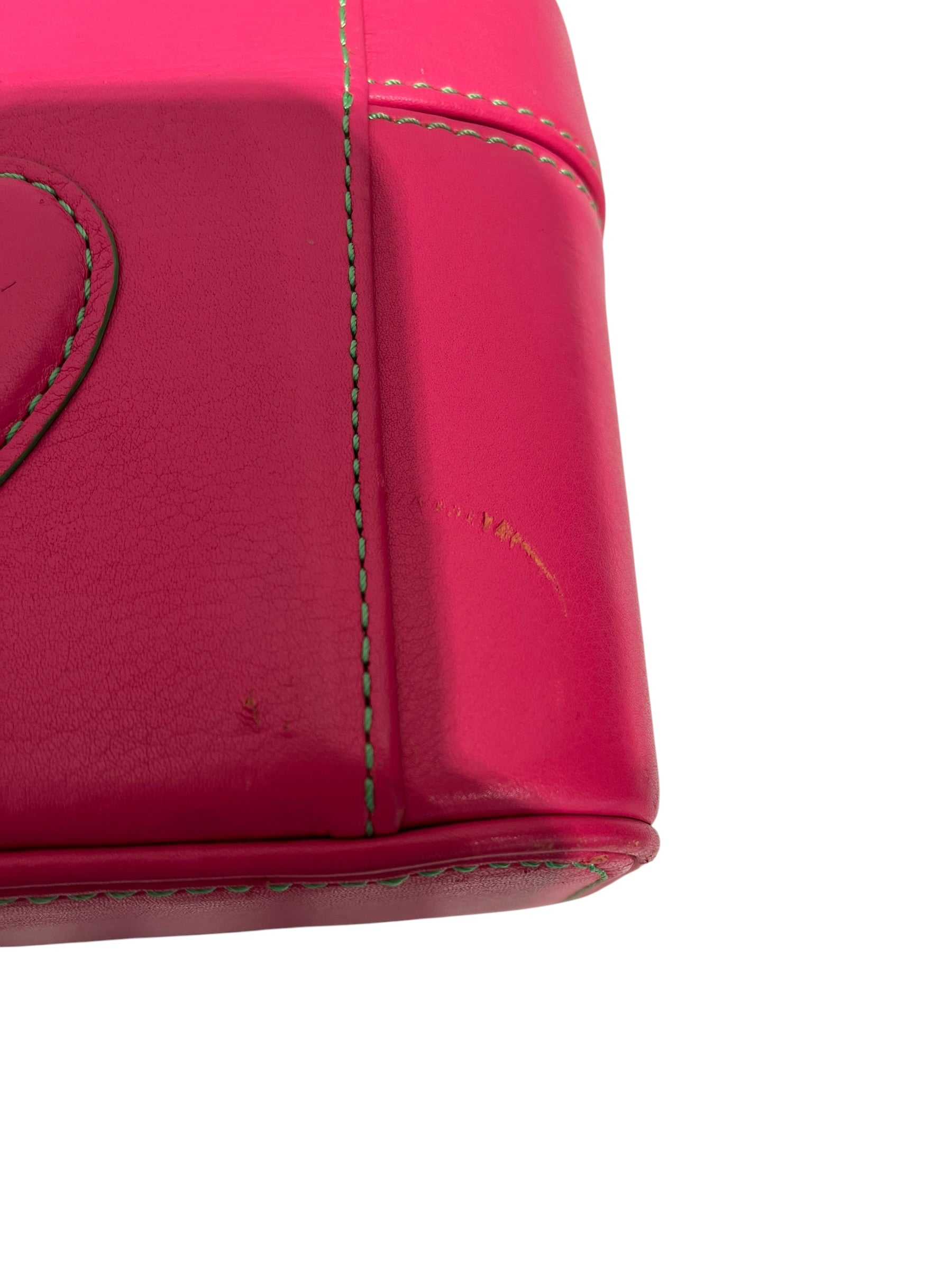 JUICY COUTURE/Luggage/Leather/PNK/Gold Heart Locket view 8