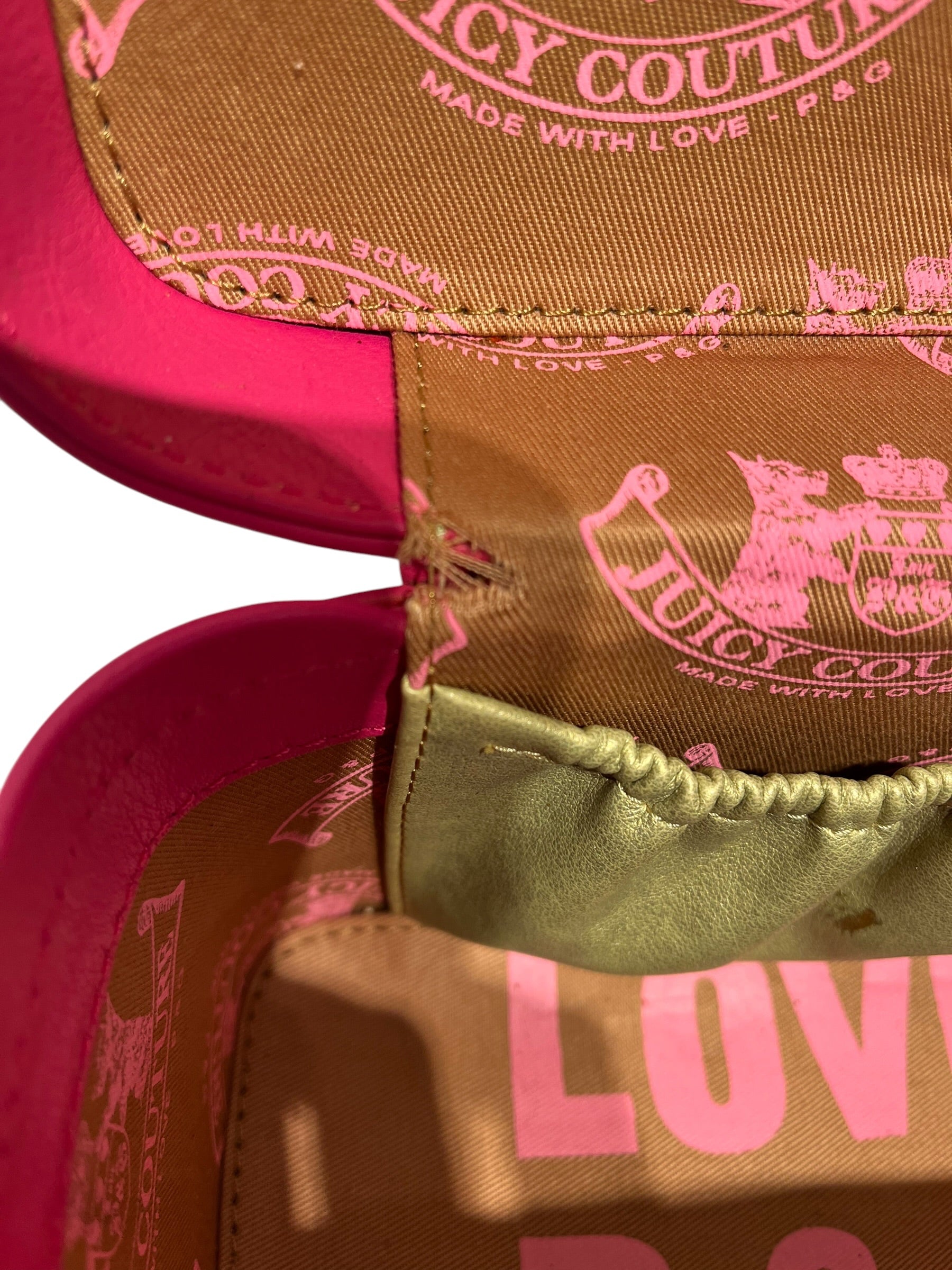 JUICY COUTURE/Luggage/Leather/PNK/Gold Heart Locket view 10