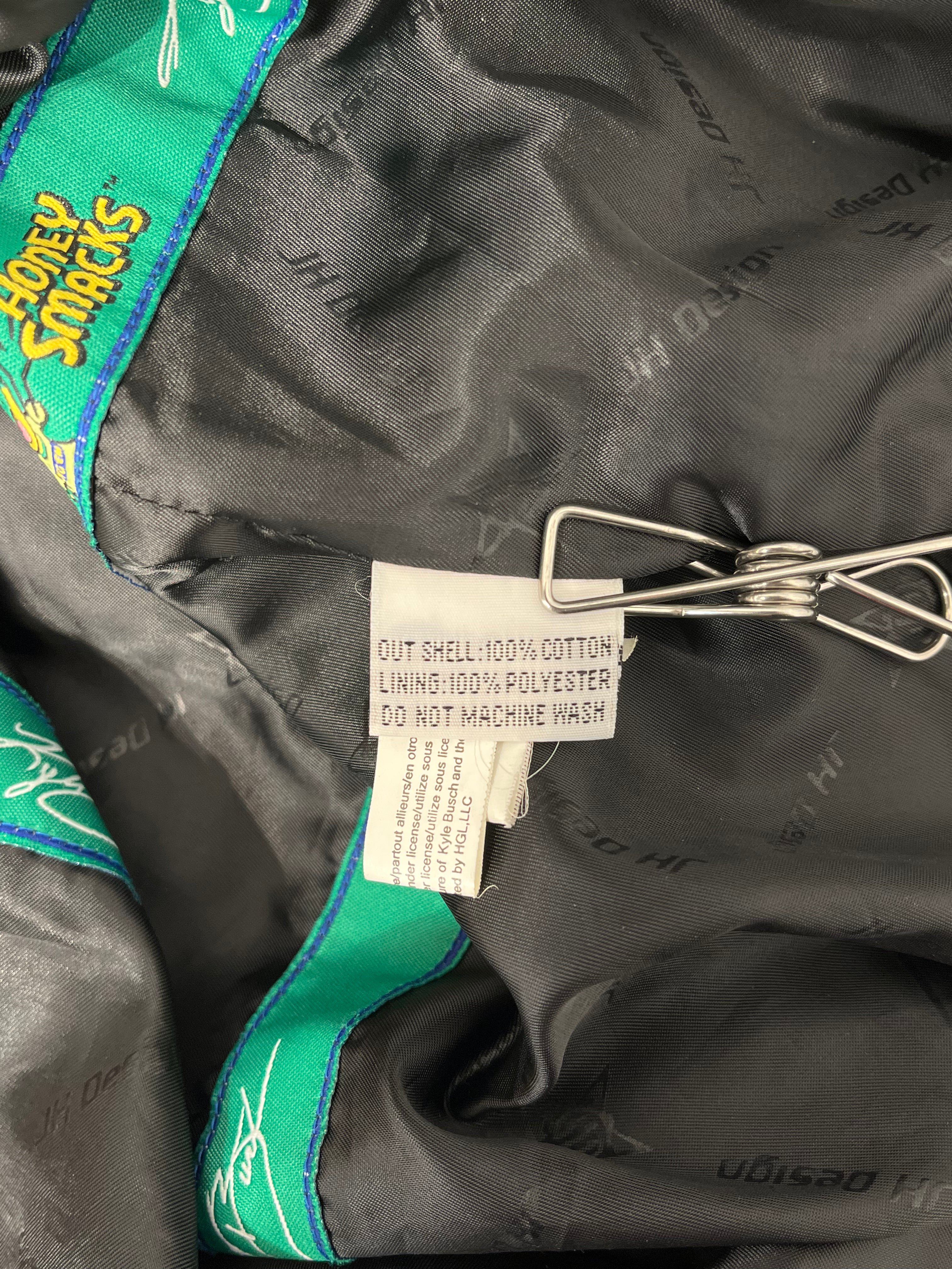 CHASEAUTHENTICS/Vintage/Jacket/M/Cotton/GRN/All Over Print/KYLE BUSCH HONEY SMACKS view 4
