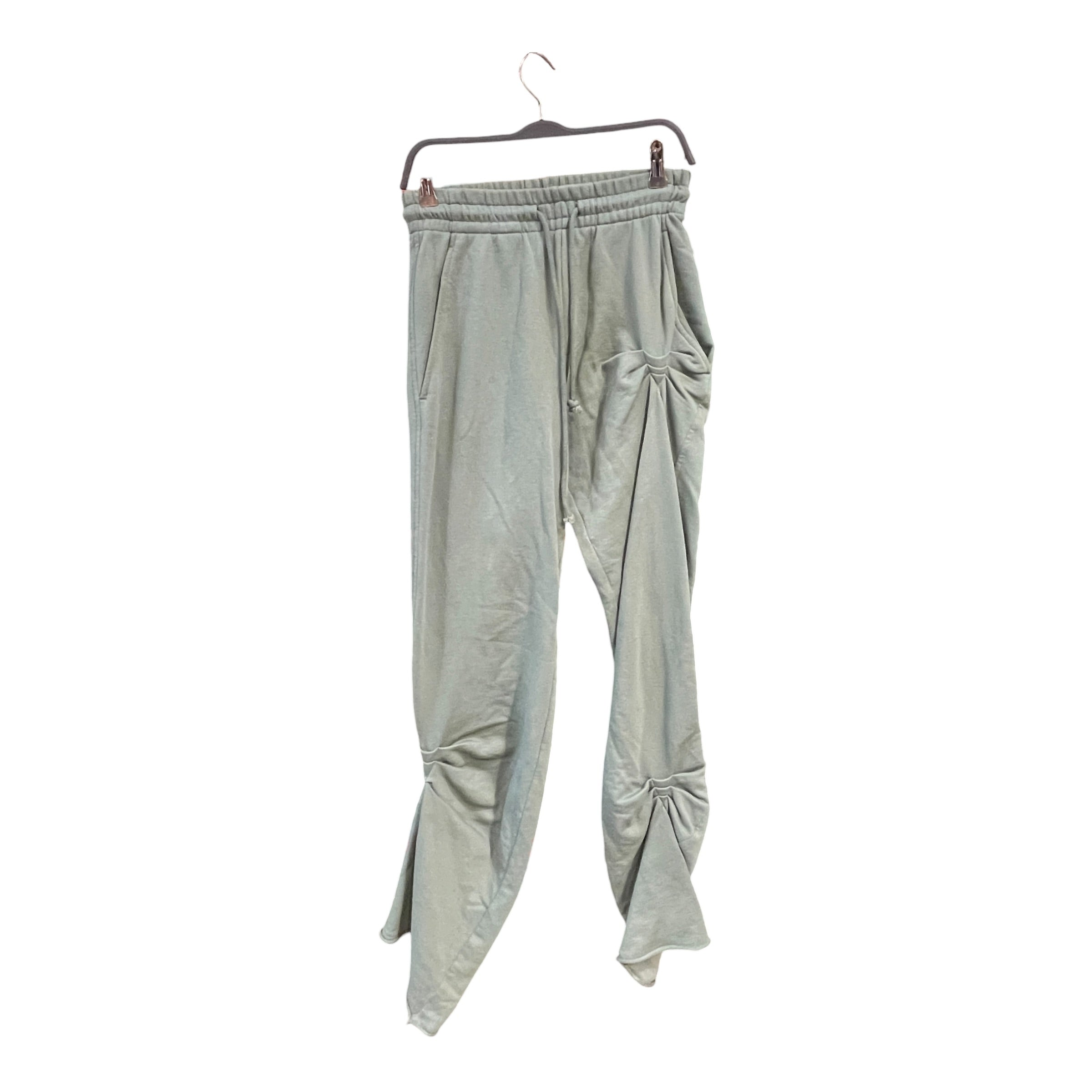 DRIES VAN NOTEN/Pants/XS/Cotton/GRN/Joggers/Scrunched Jogger Pants view 1