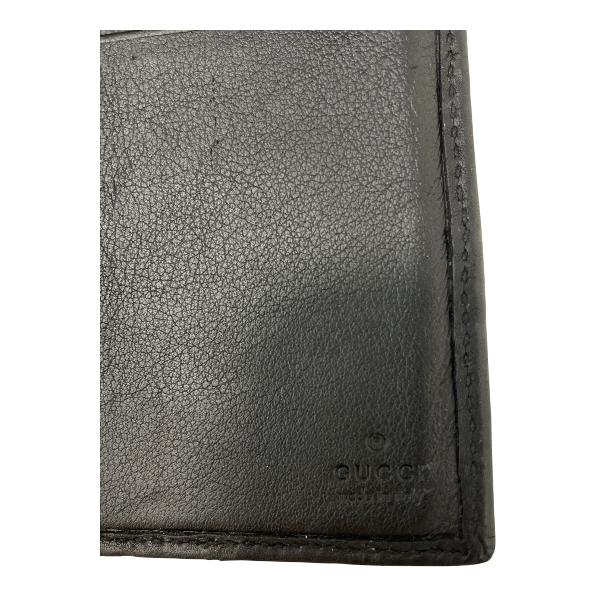 GUCCI/Long Wallet/S/Leather/BLK/VTD43MJ view 2