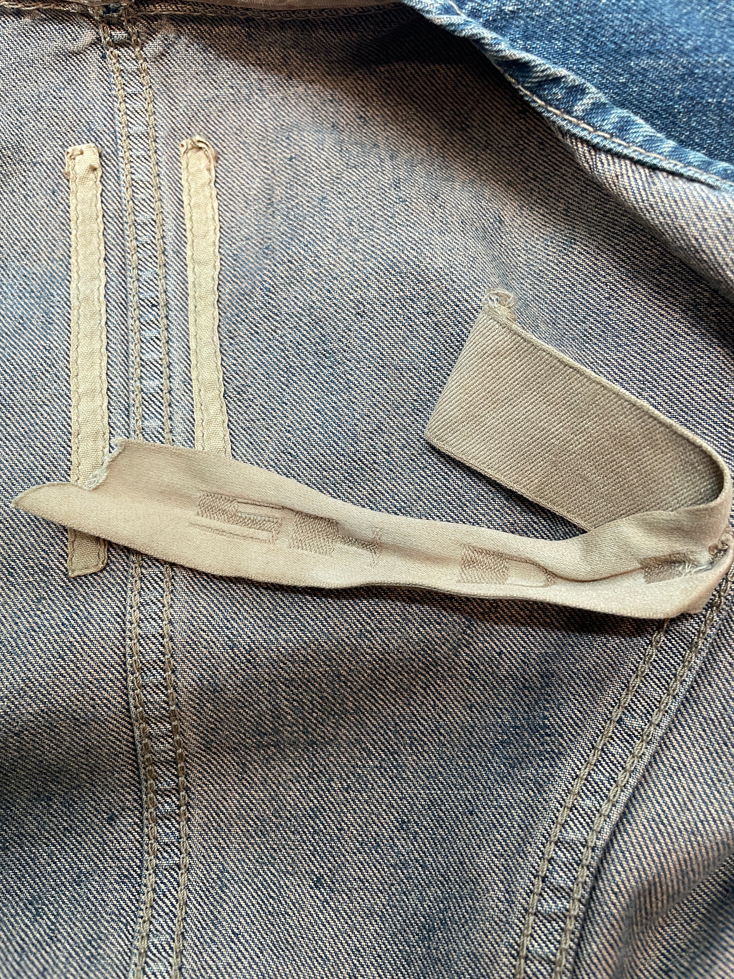 Rick Owens/Denim Jkt/S/Denim/IDG/DS 5702 CROPPED DENIM JKT view 4
