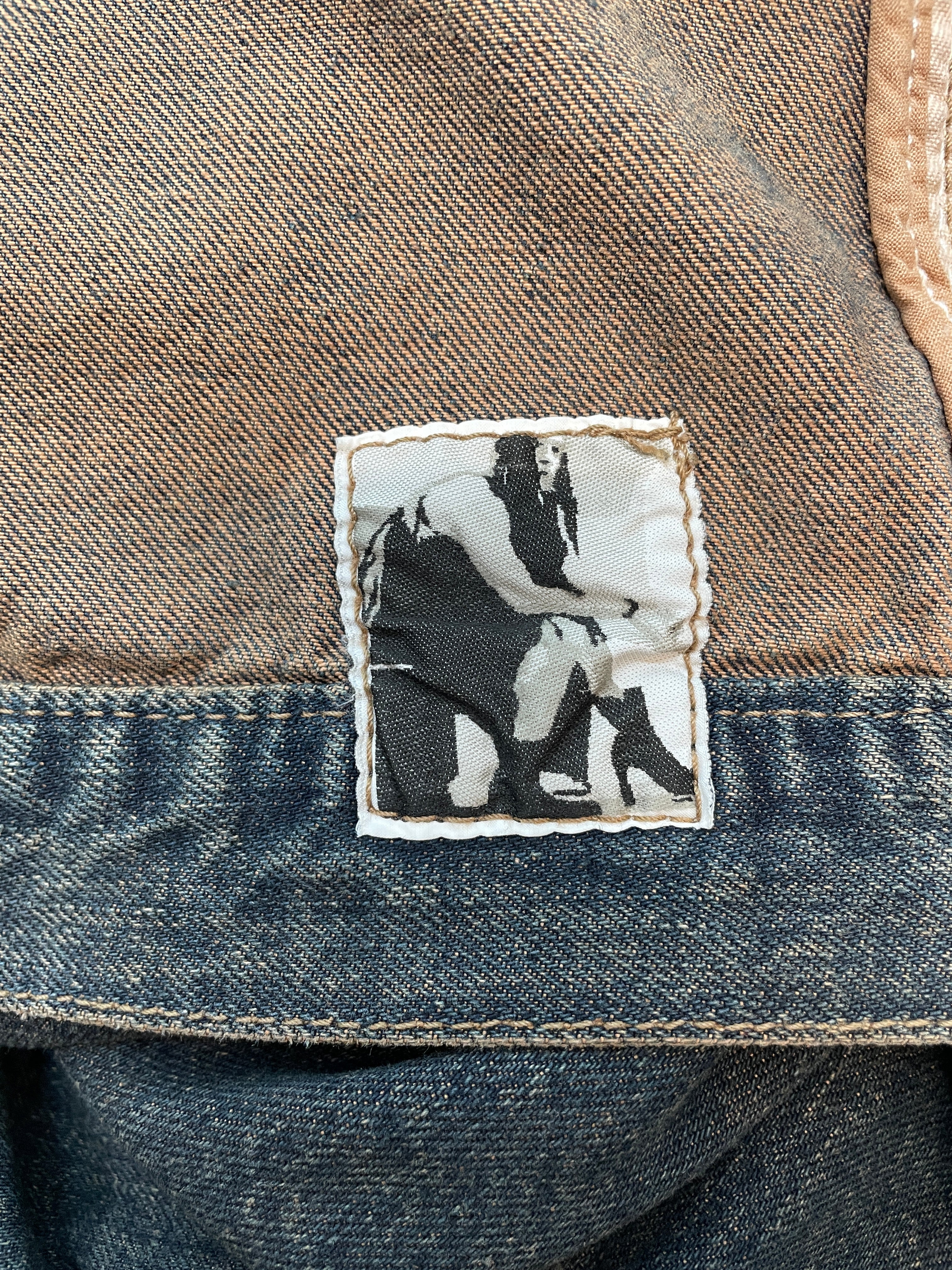 Rick Owens/Denim Jkt/S/Denim/IDG/DS 5702 CROPPED DENIM JKT view 5