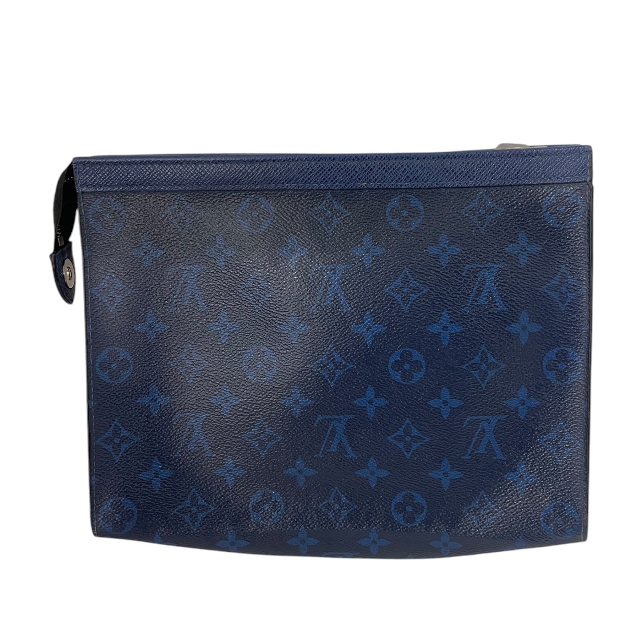 LOUIS VUITTON/Pouch/Monogram/Leather/BLU/POCHETTE VOYAGE view 1