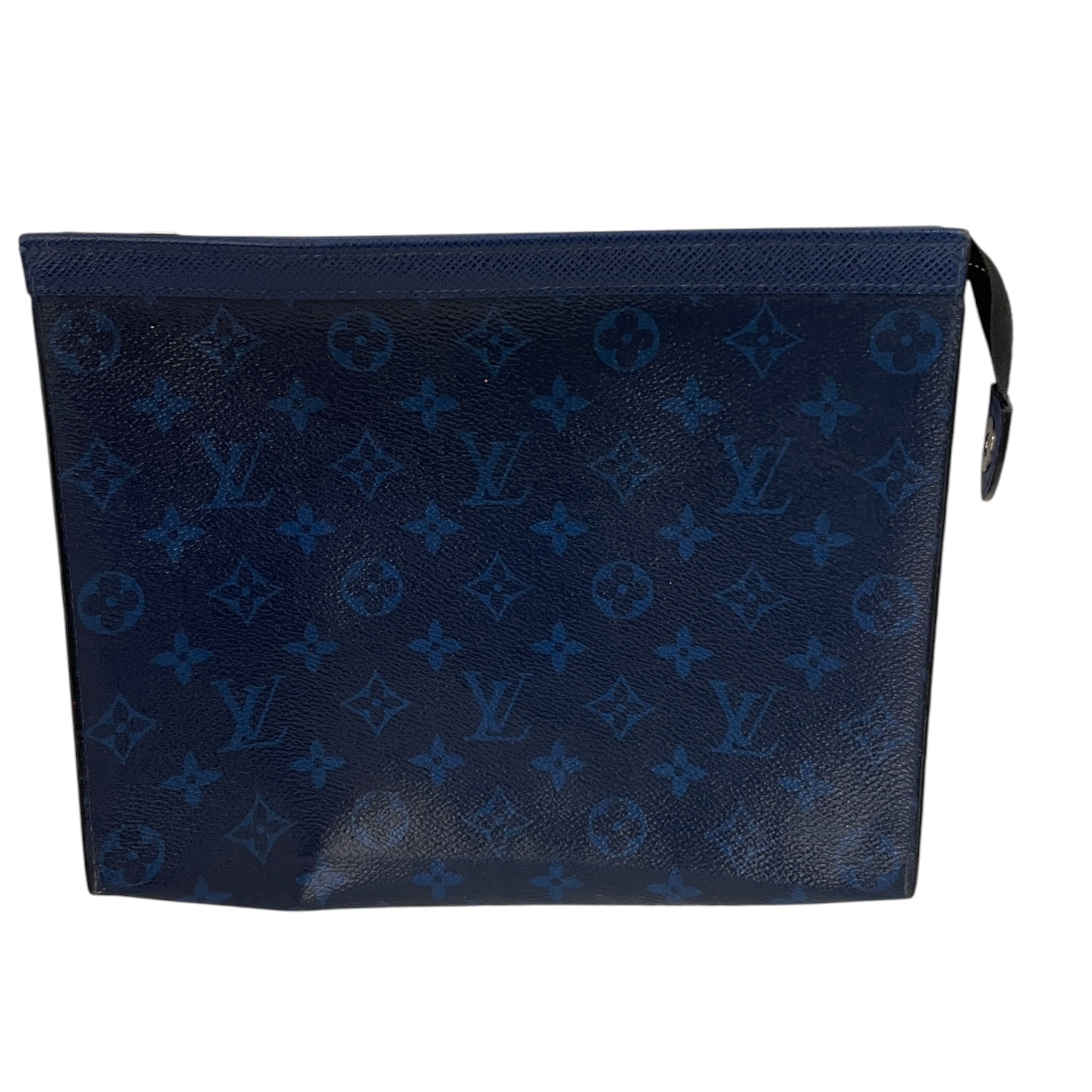 LOUIS VUITTON/Pouch/Monogram/Leather/BLU/POCHETTE VOYAGE view 2