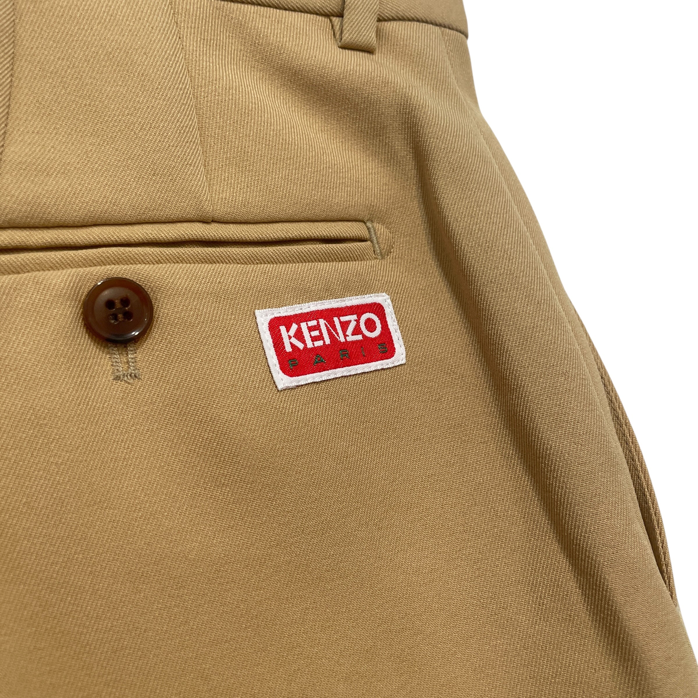KENZO/Slacks/40/Cotton/BEG/ view 3
