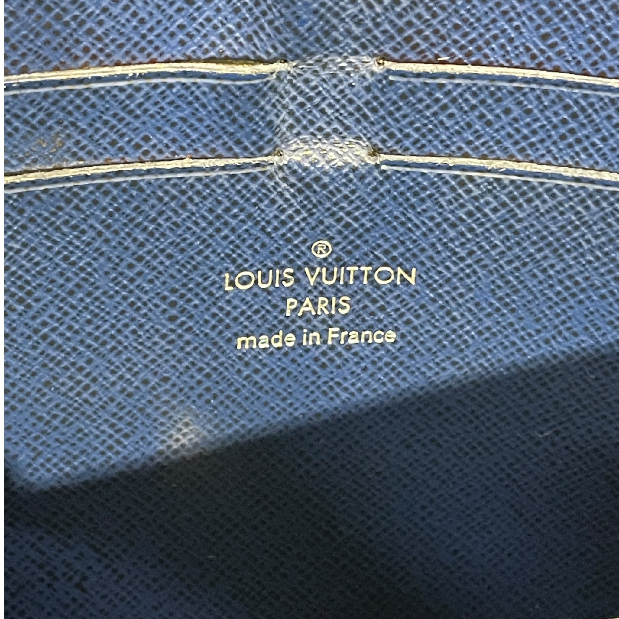 LOUIS VUITTON/Pouch/Monogram/Leather/BLU/POCHETTE VOYAGE view 3
