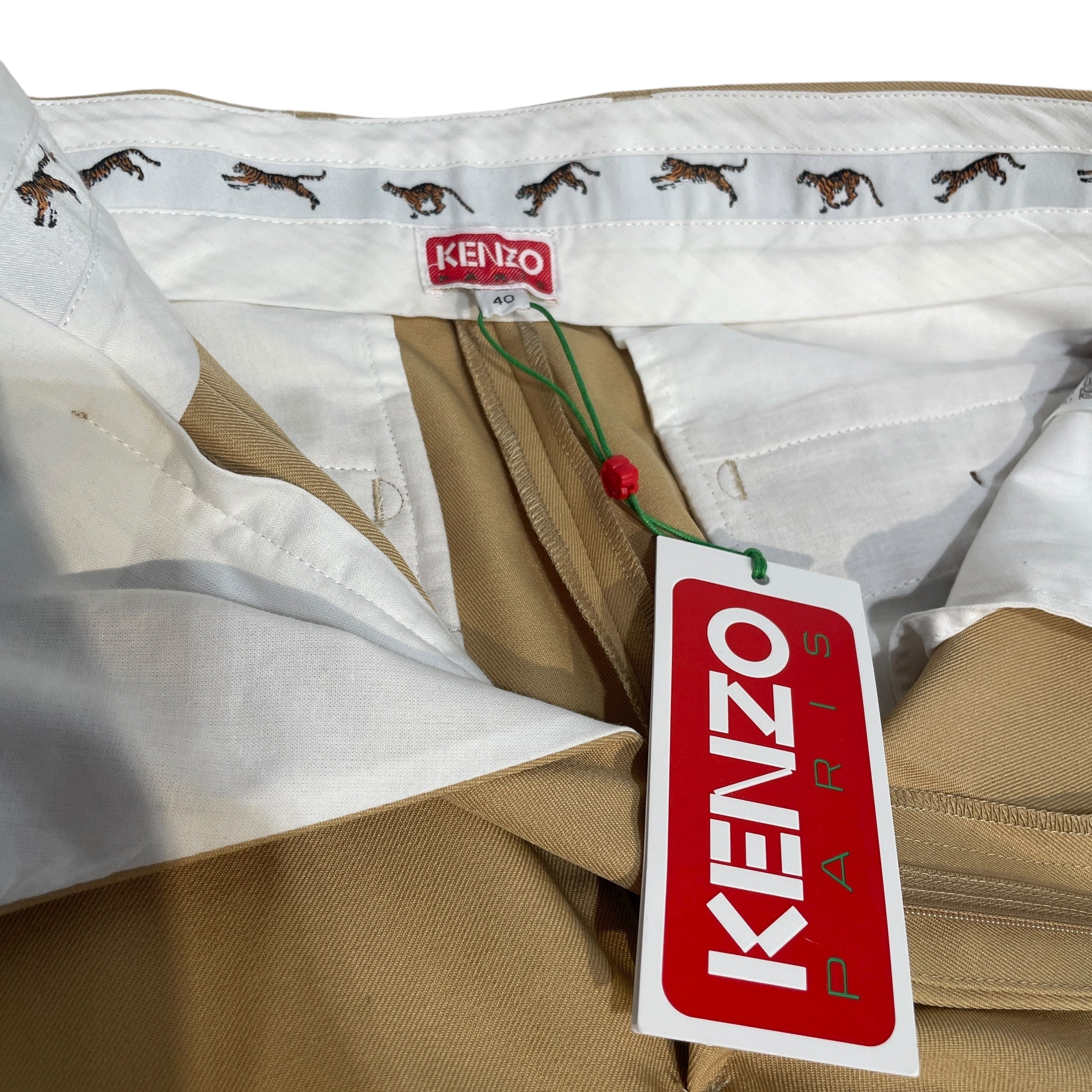 KENZO/Slacks/40/Cotton/BEG/ view 4