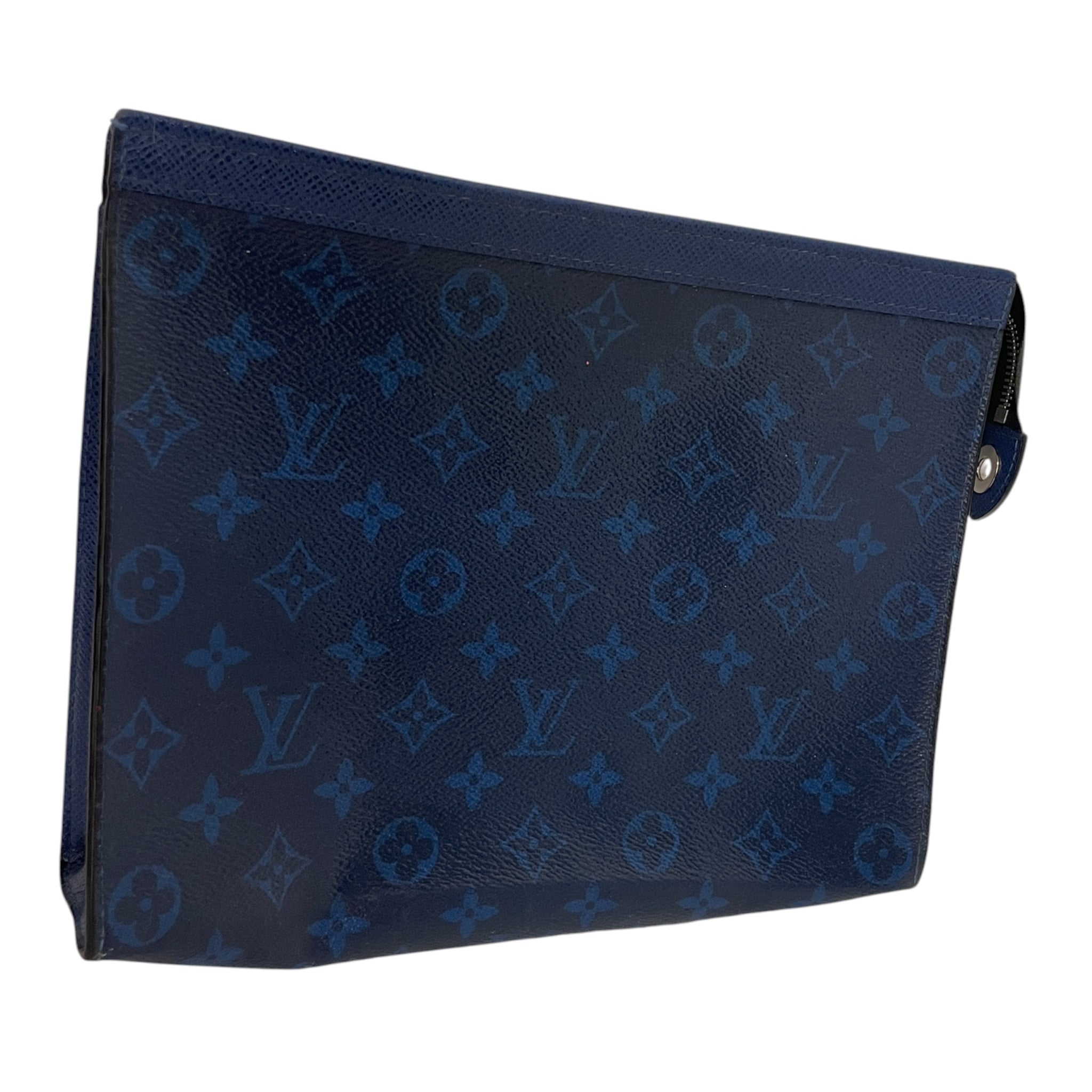 LOUIS VUITTON/Pouch/Monogram/Leather/BLU/POCHETTE VOYAGE view 6