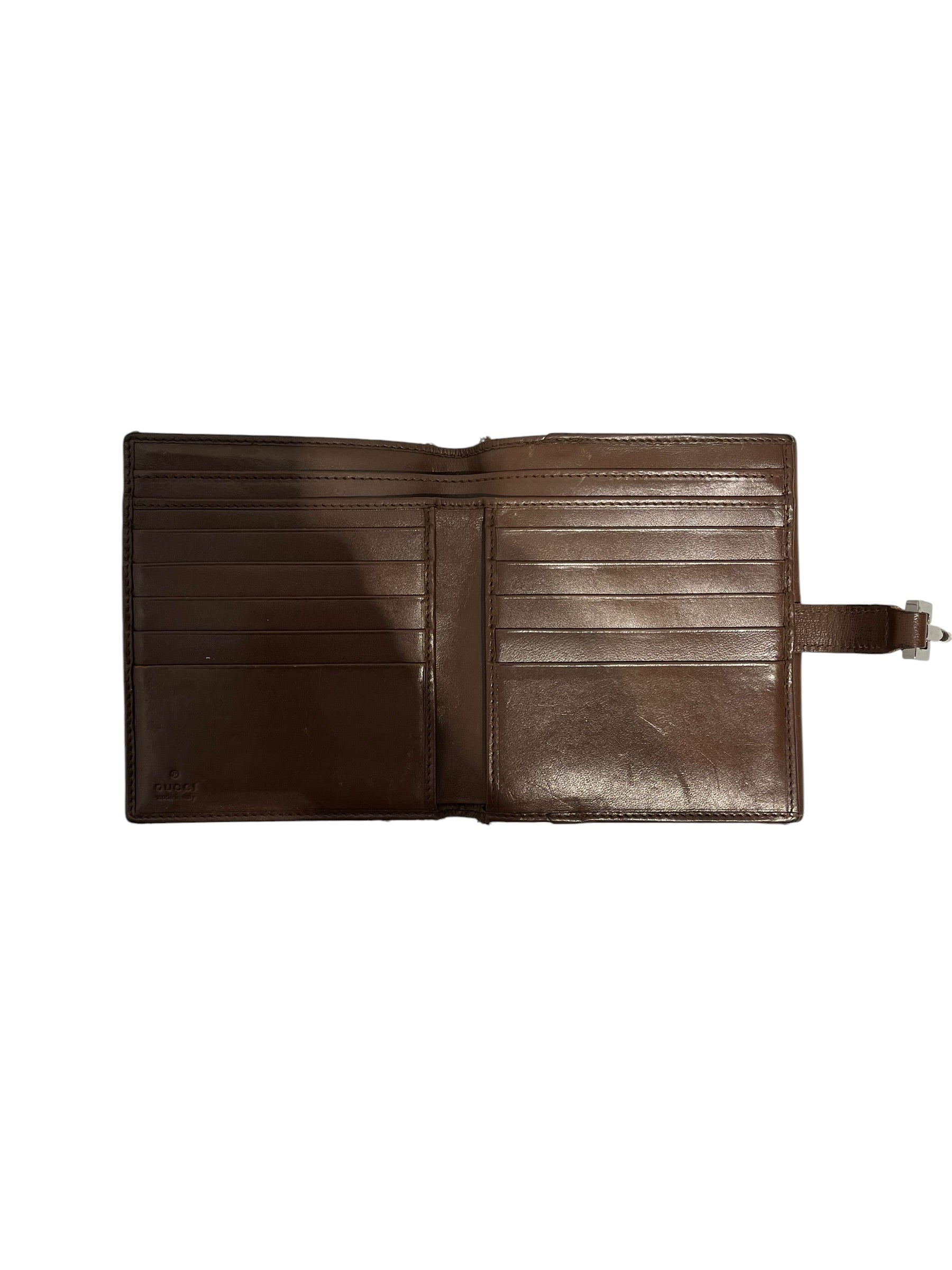 GUCCI/Trifold Wallet/Monogram/BRW/L's/1961 JACKIE view 4
