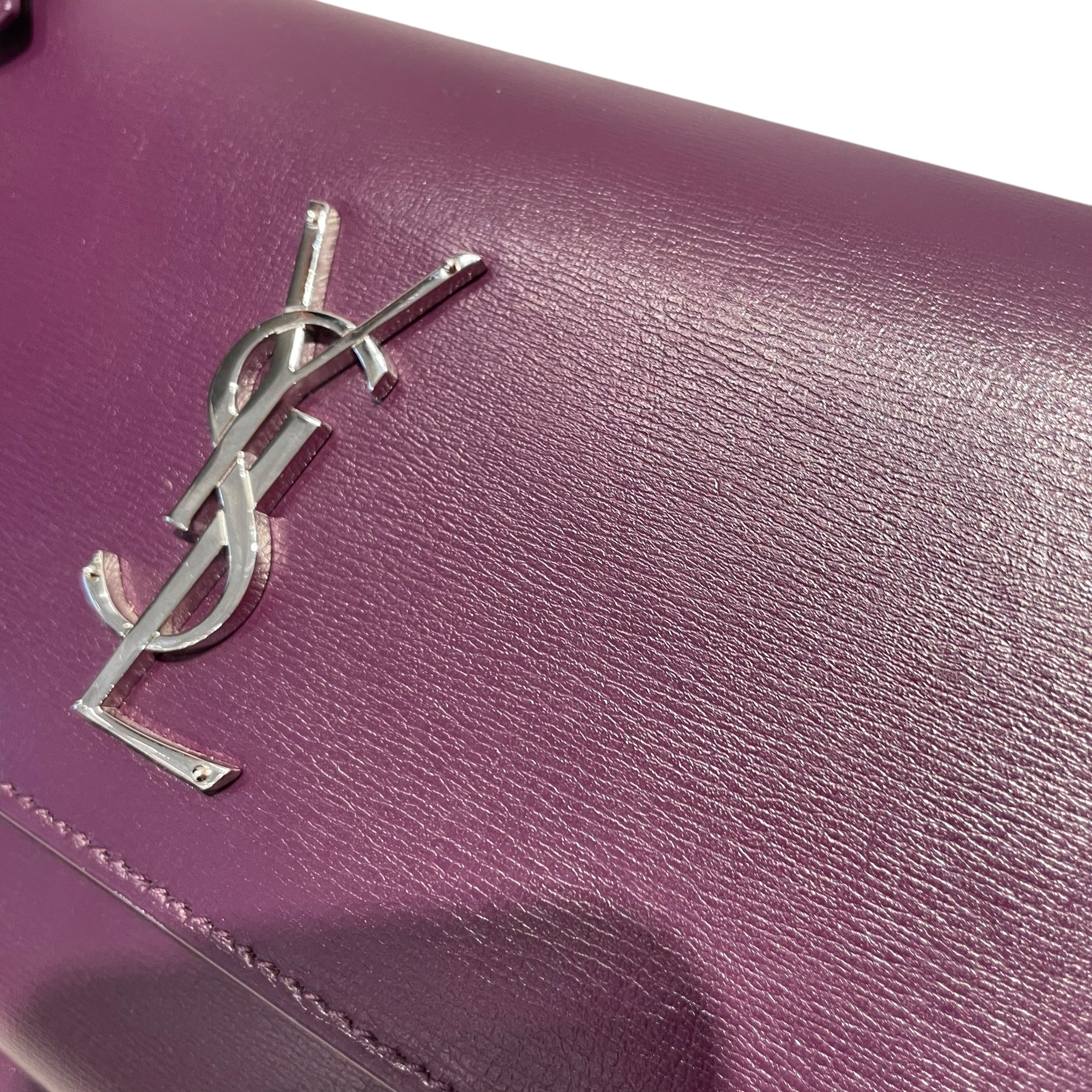 SAINT LAURENT/Cross Body Bag/Leather/PPL/sunset grained leather view 4