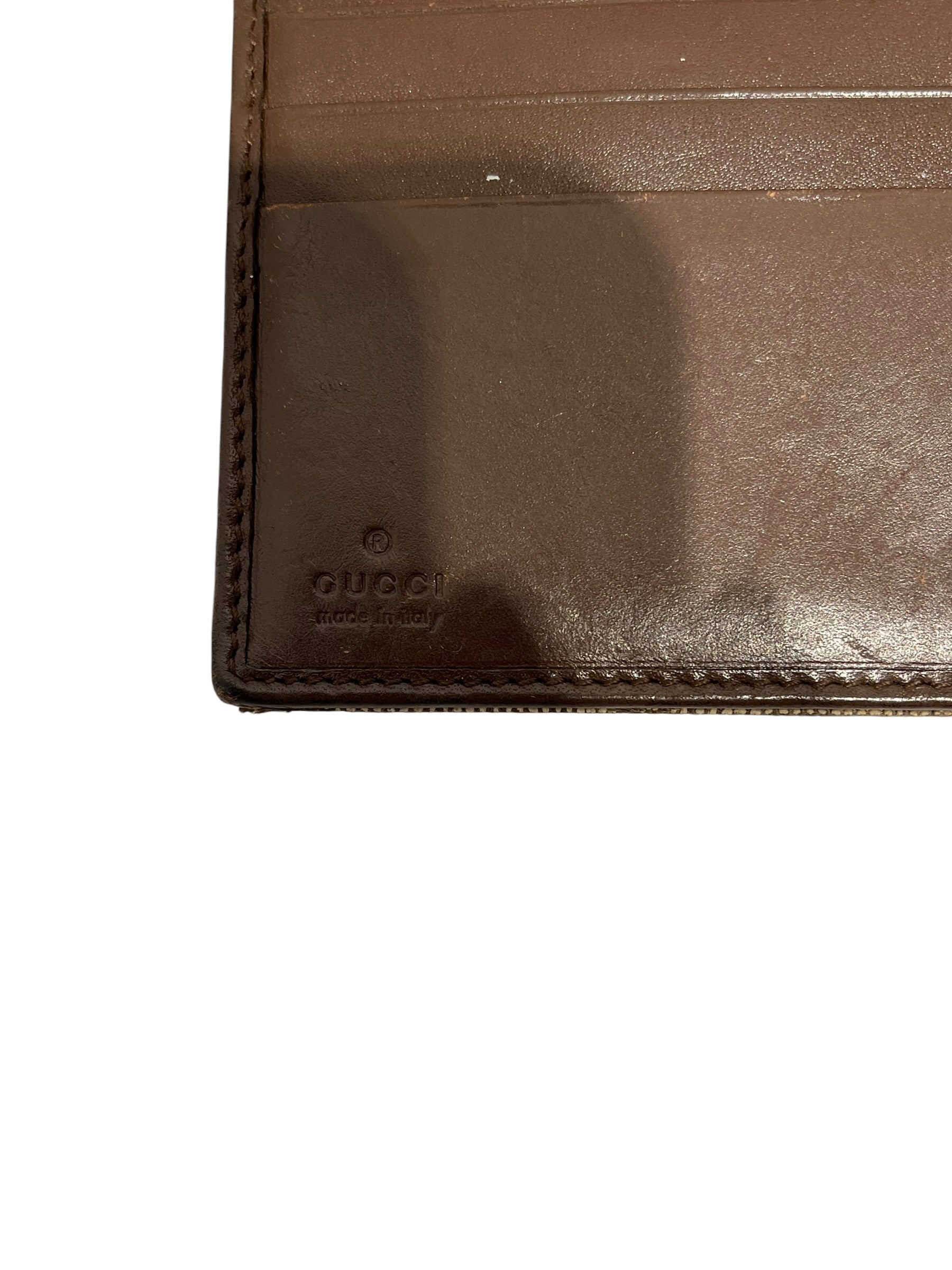 GUCCI/Trifold Wallet/Monogram/BRW/L's/1961 JACKIE view 6