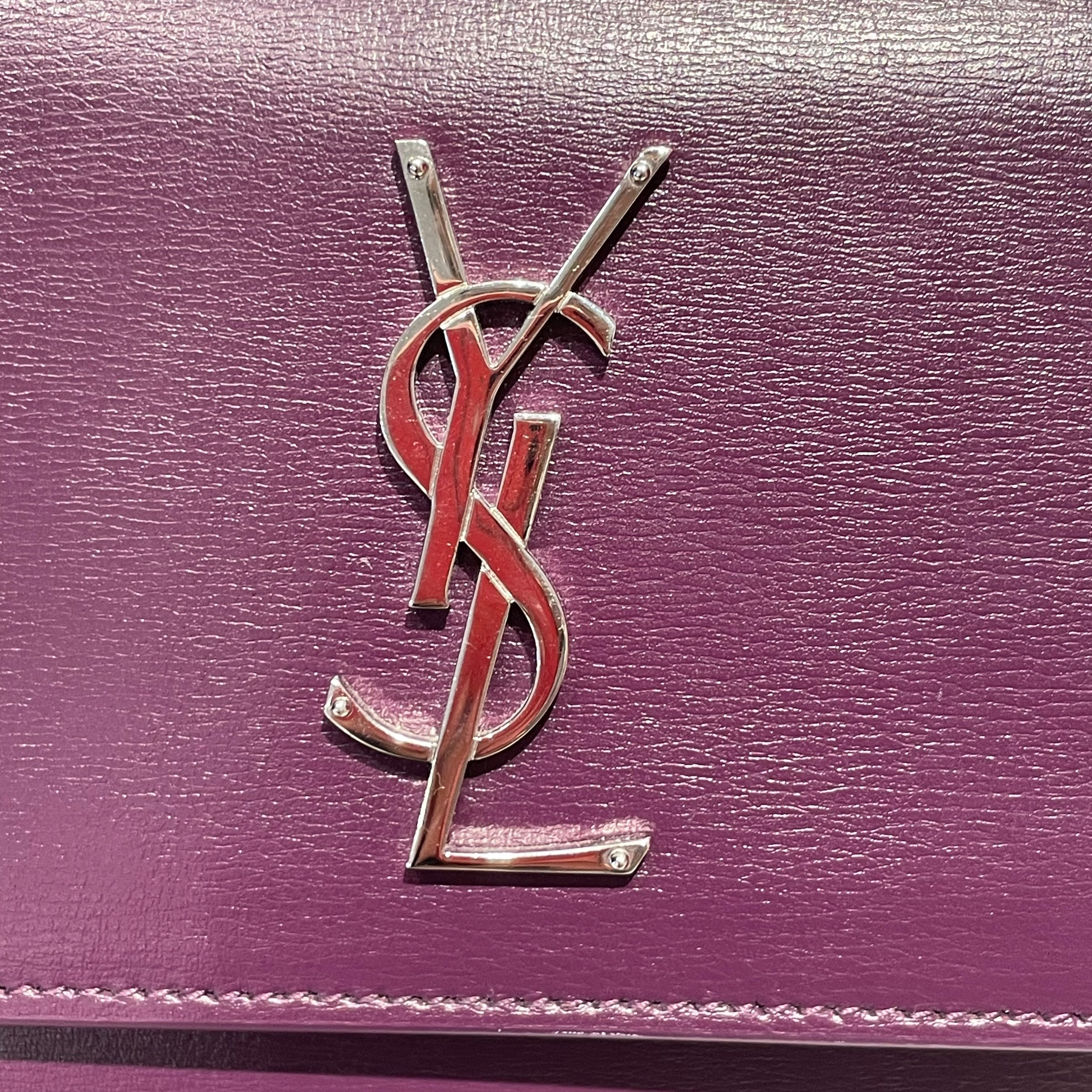 SAINT LAURENT/Cross Body Bag/Leather/PPL/sunset grained leather view 6