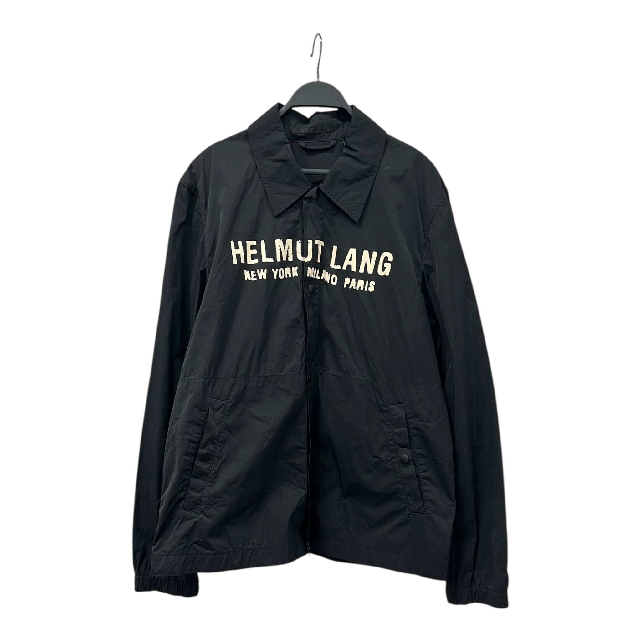Helmut Lang/Windbreaker/L/Nylon/BLK/ view 1