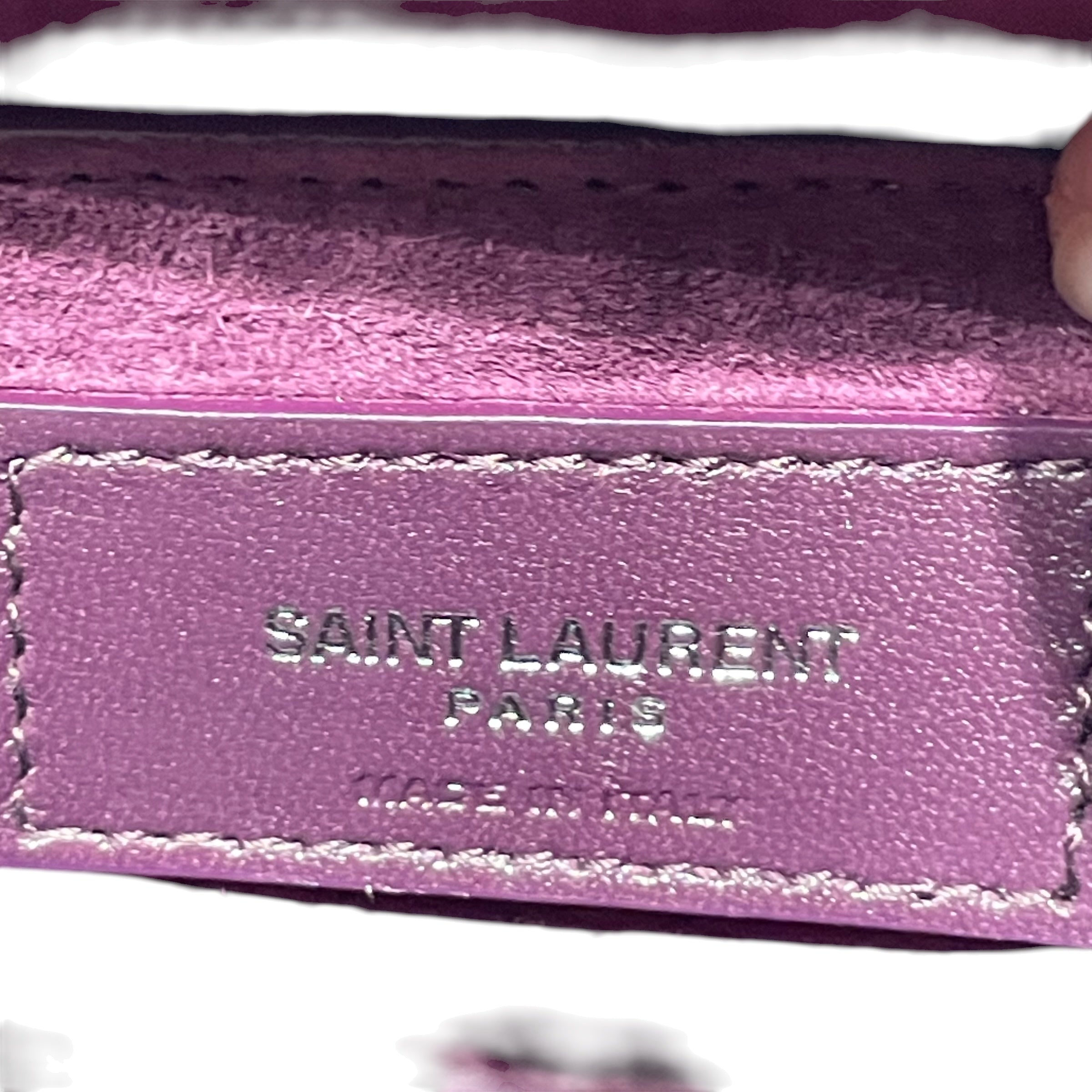 SAINT LAURENT/Cross Body Bag/Leather/PPL/sunset grained leather view 8