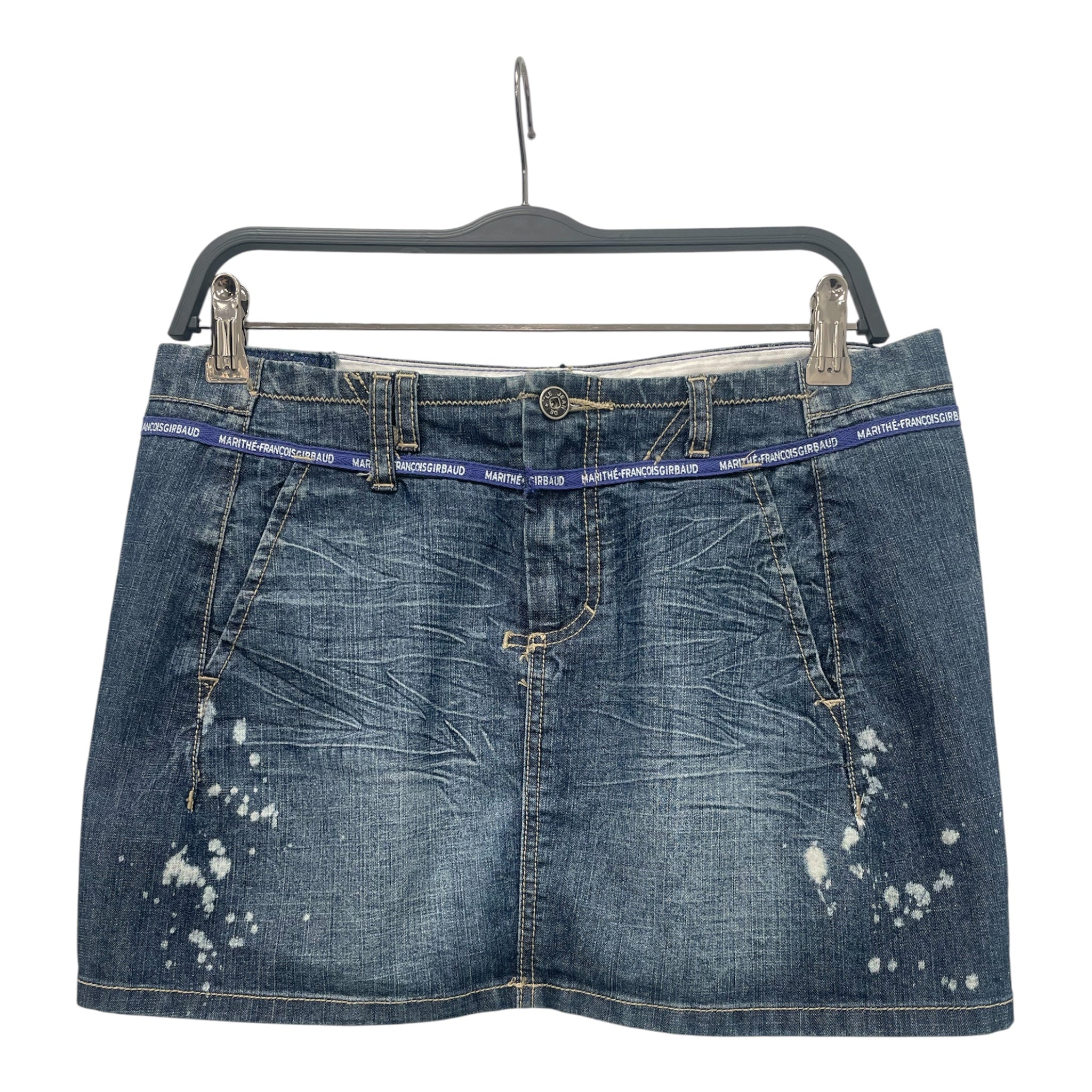 MARITHE FRANCOIS GIRBAUD/Skirt/28/Graphic/Cotton/IDG/ view 1