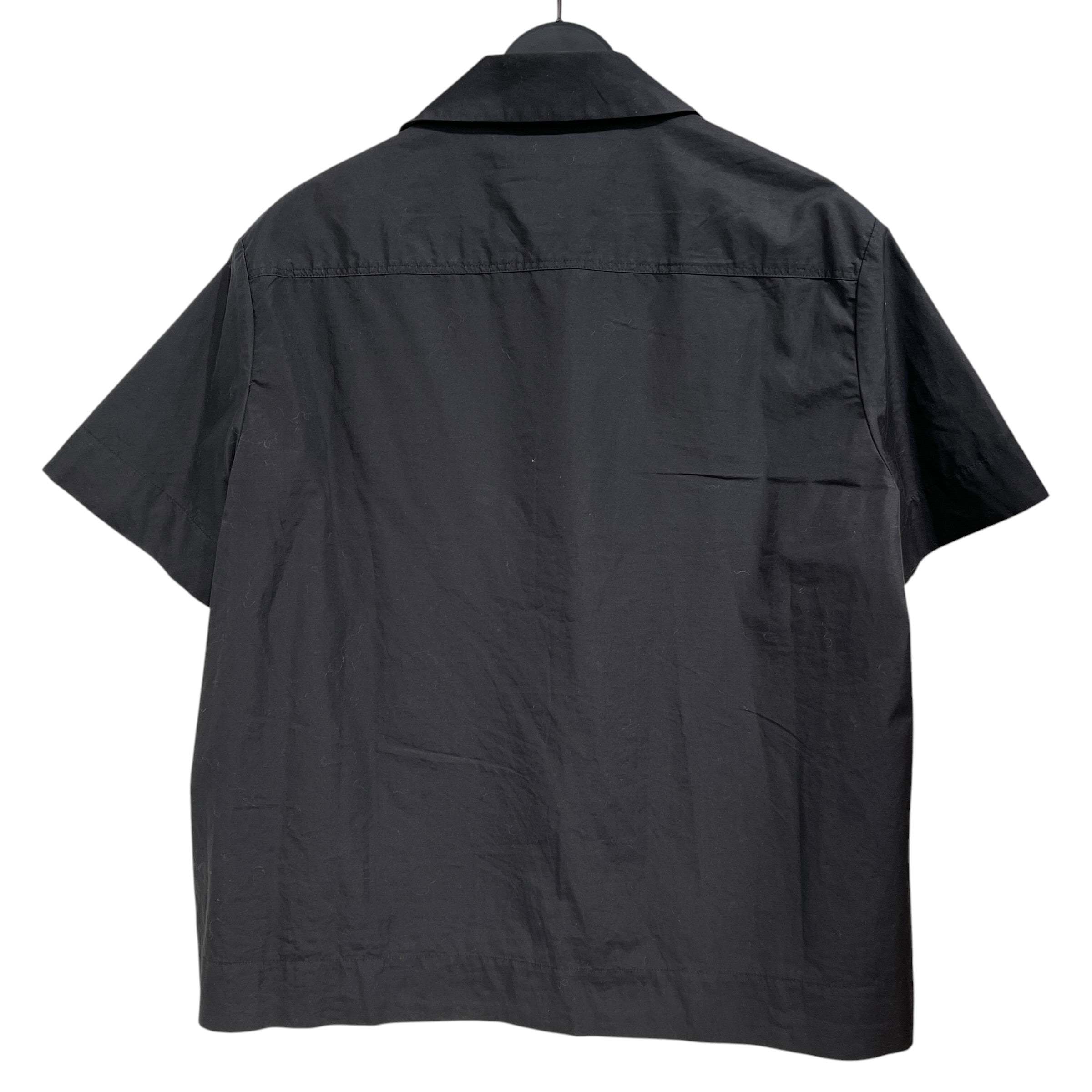 CRAIG GREEN/SS Shirt/L/Cotton/BLK/White Circle On Pocket view 2