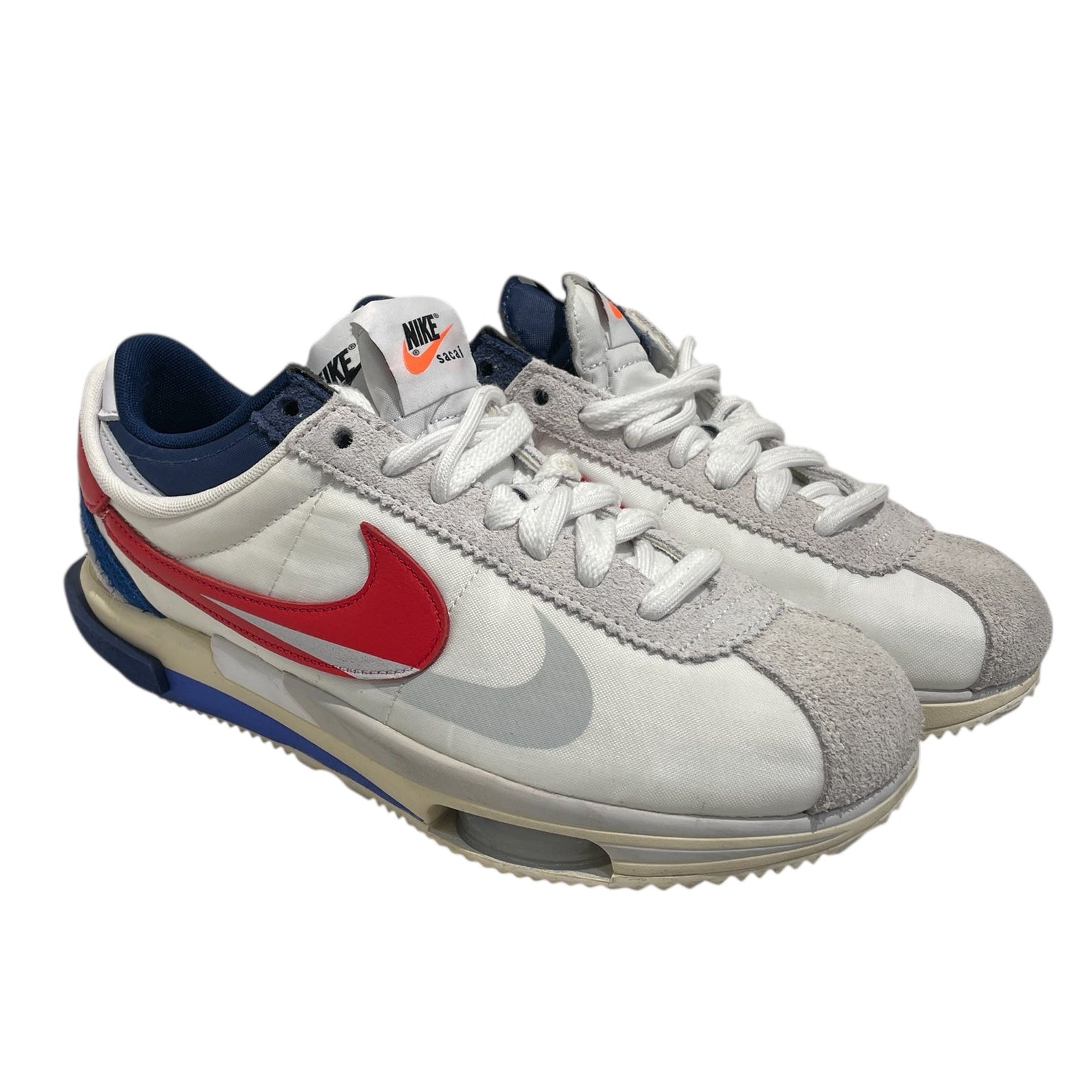 NIKE/ZOOM CORTEZ SP/Low-Sneakers/US 9/WHT/DQ0581-100 view 1