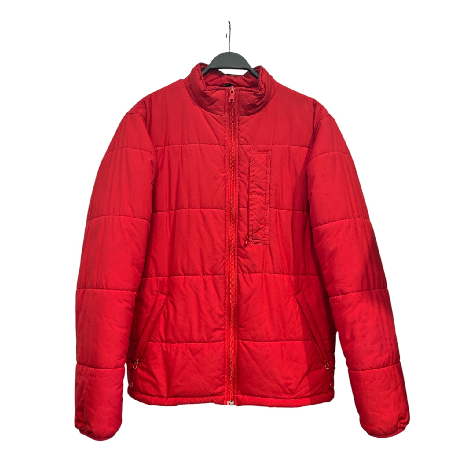 STUSSY/Puffer Jkt/L/Nylon/RED/ view 1
