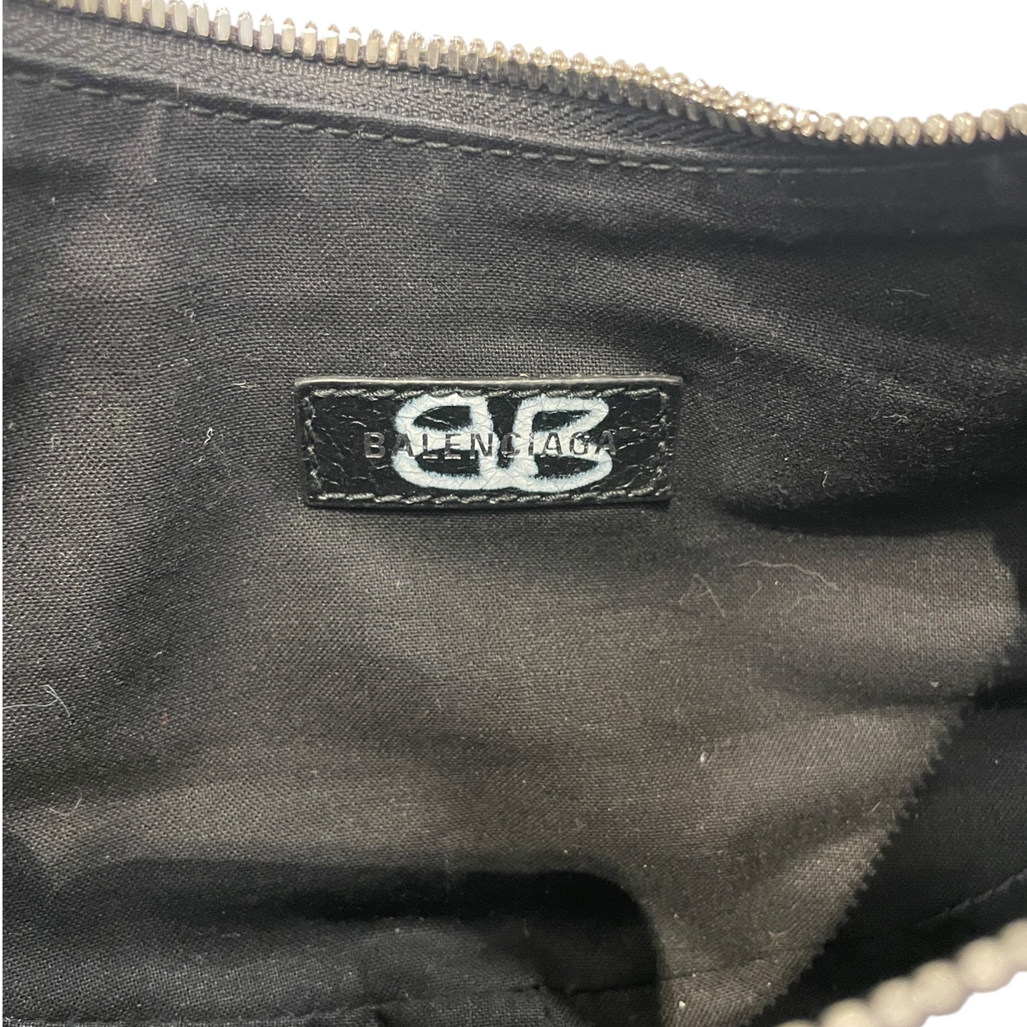 BALENCIAGA/Hand Bag/All Over Print/Leather/BLK/GRAFFITI CAGOLE view 3