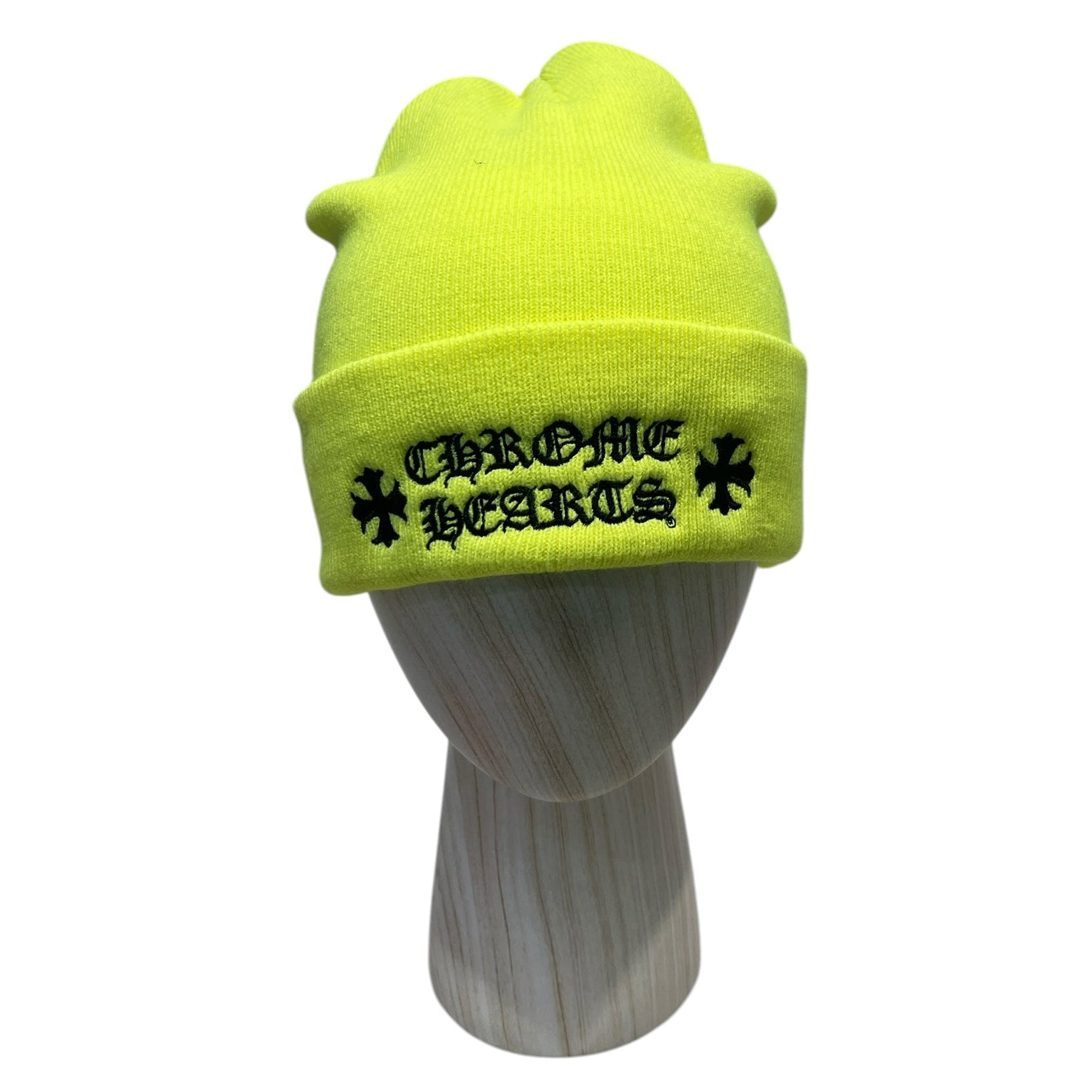 CHROME HEARTS/Beanie/Cotton/YEL/L's/LOGO BEANIE view 1