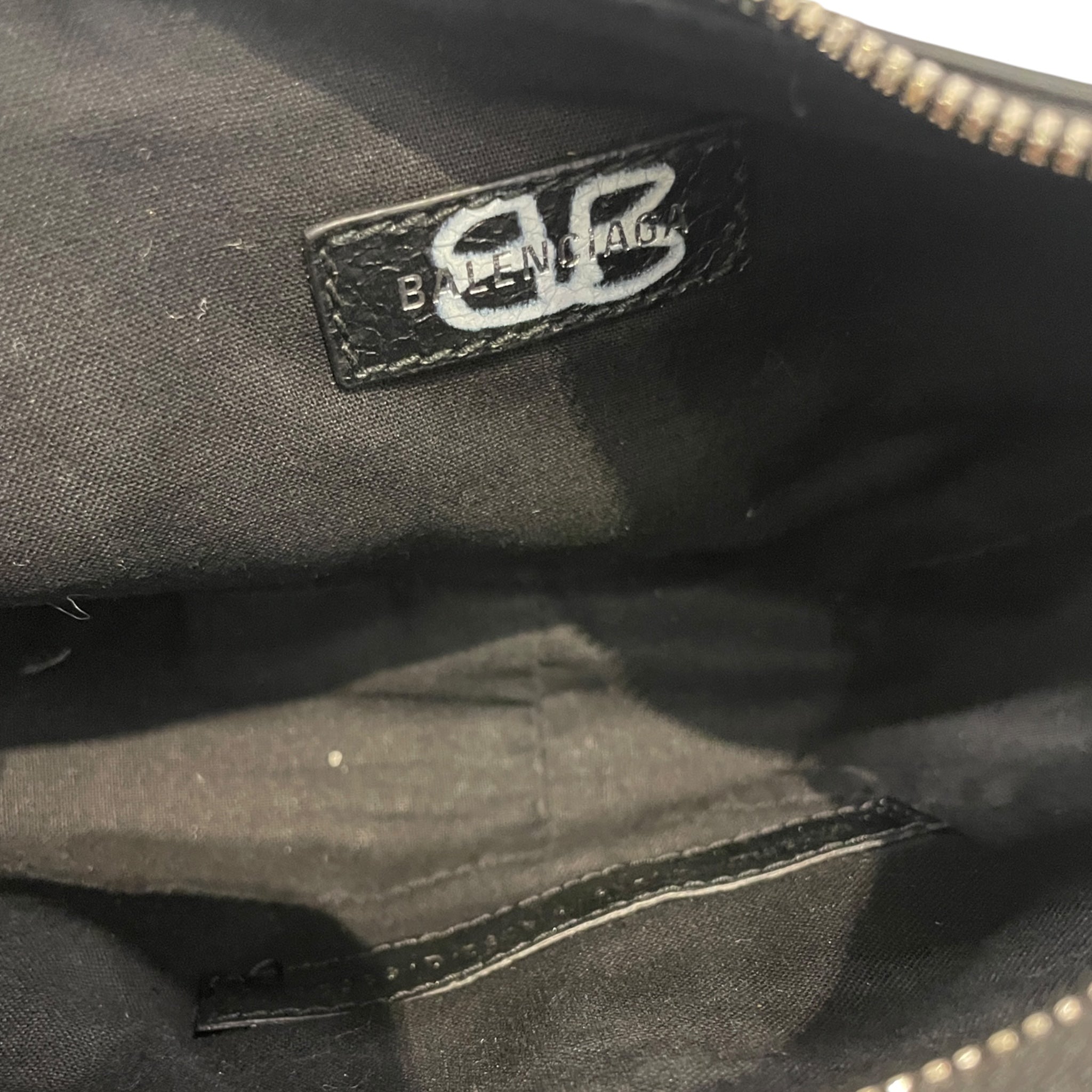 BALENCIAGA/Hand Bag/All Over Print/Leather/BLK/GRAFFITI CAGOLE view 4