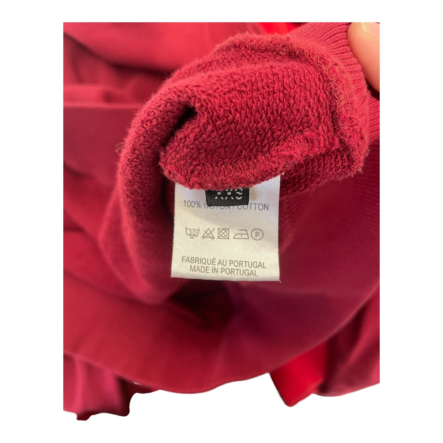 Y/PROJECT/Sweatshirt/XXS/Cotton/RED/Oversize/DOUBLE SWEATSHIRT view 4