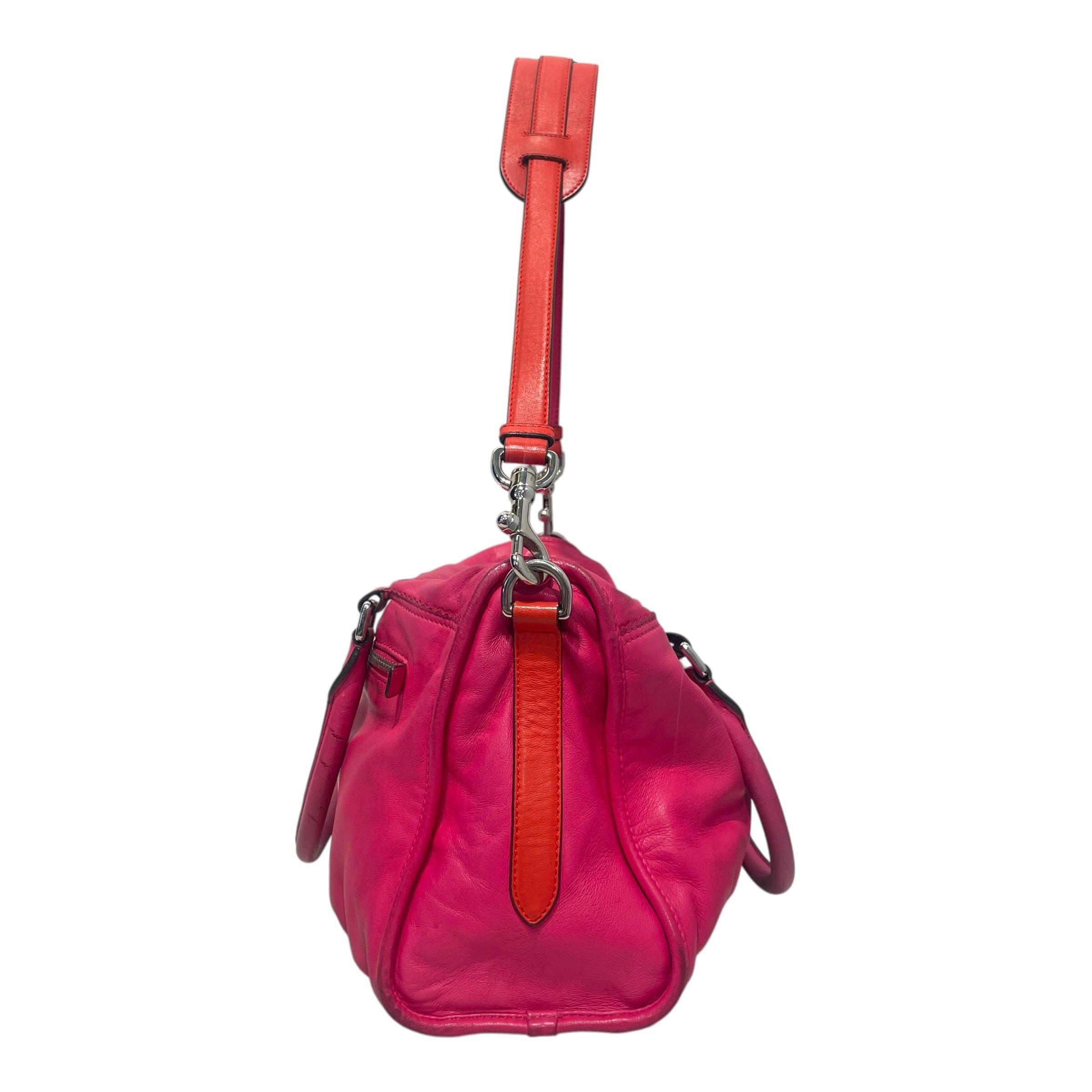 LOEWE/Hand Bag/Leather/PNK/Two Way Shoulder Bag view 6