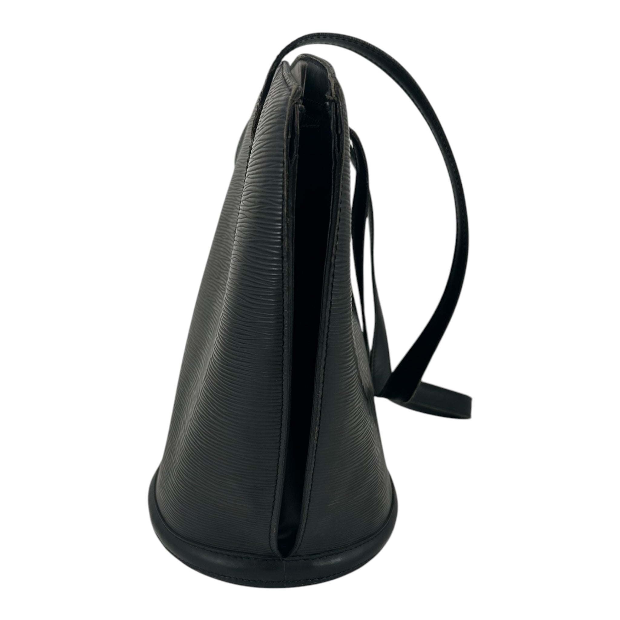 LOUIS VUITTON/Bag/Leather/BLK/EPI LEATHER TOTE view 3