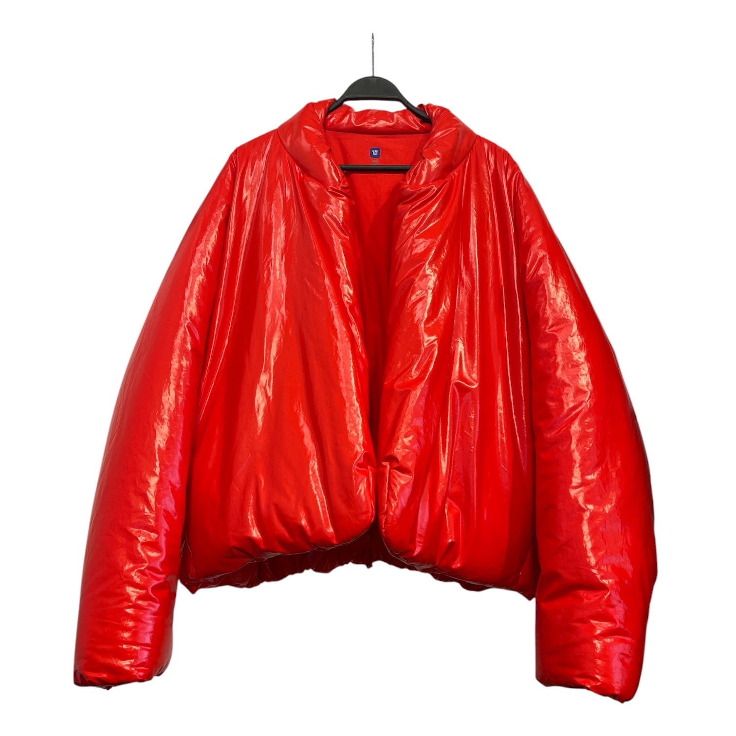 YEEZY/Puffer Jkt/L/Polyester/RED/YE BIG PUFFER view 1