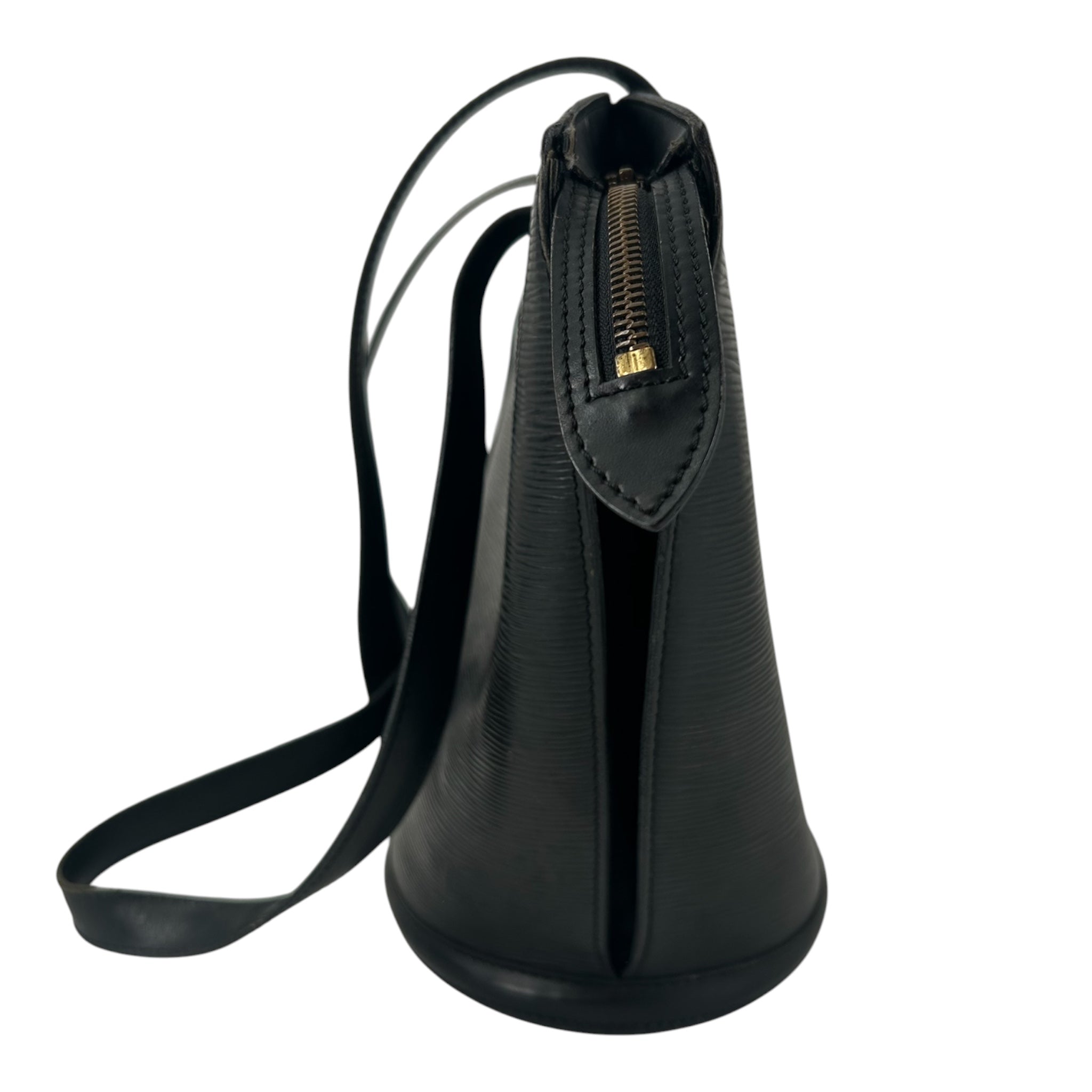 LOUIS VUITTON/Bag/Leather/BLK/EPI LEATHER TOTE view 4