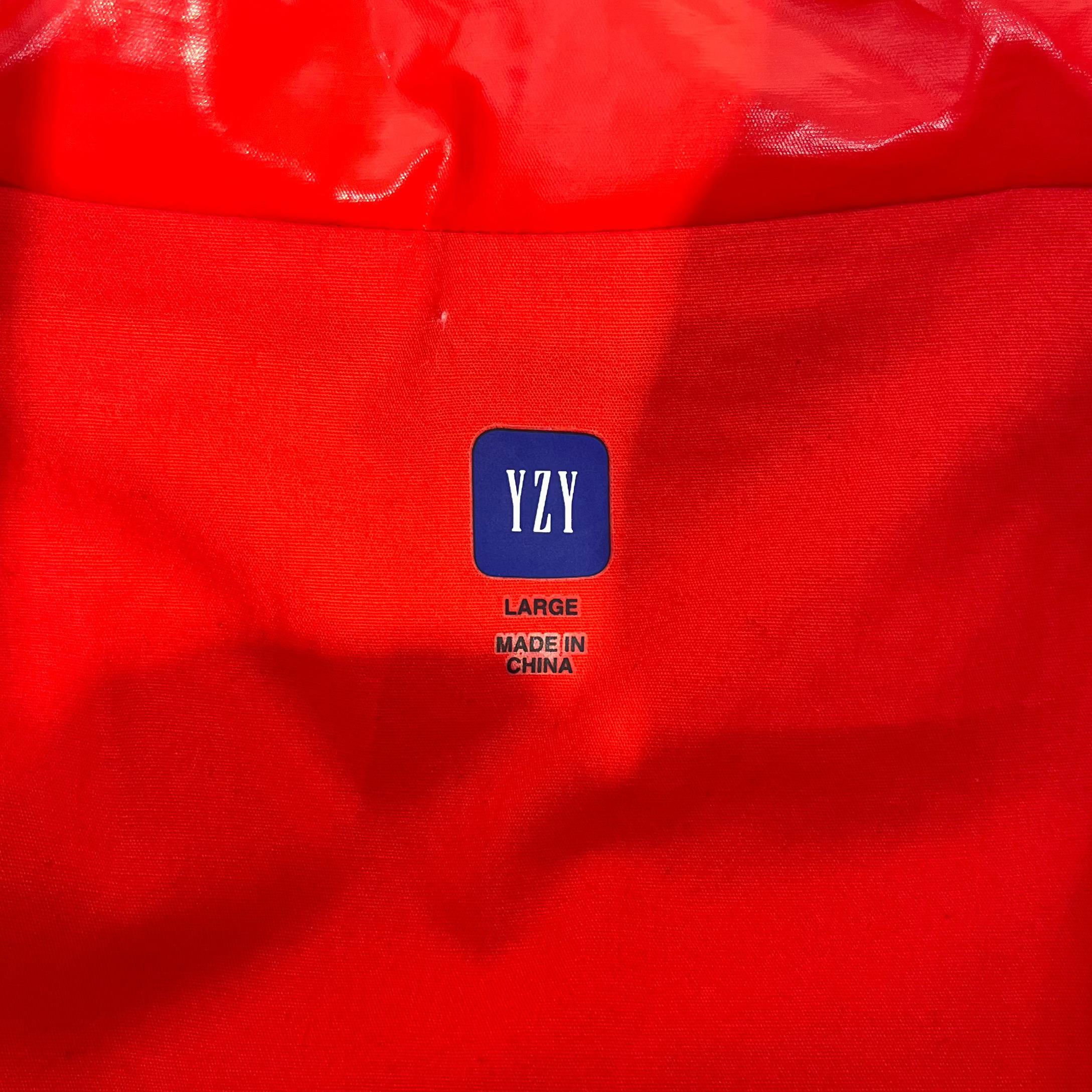 YEEZY/Puffer Jkt/L/Polyester/RED/YE BIG PUFFER view 3