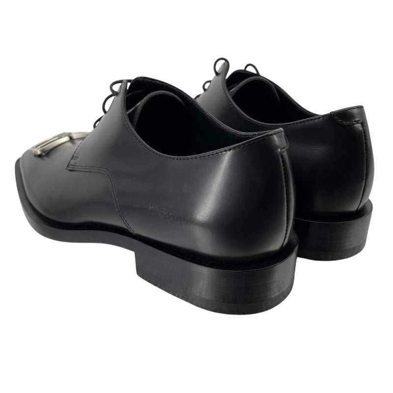 BALENCIAGA/Shoes/US 7/Leather/BLK/BB BADGE