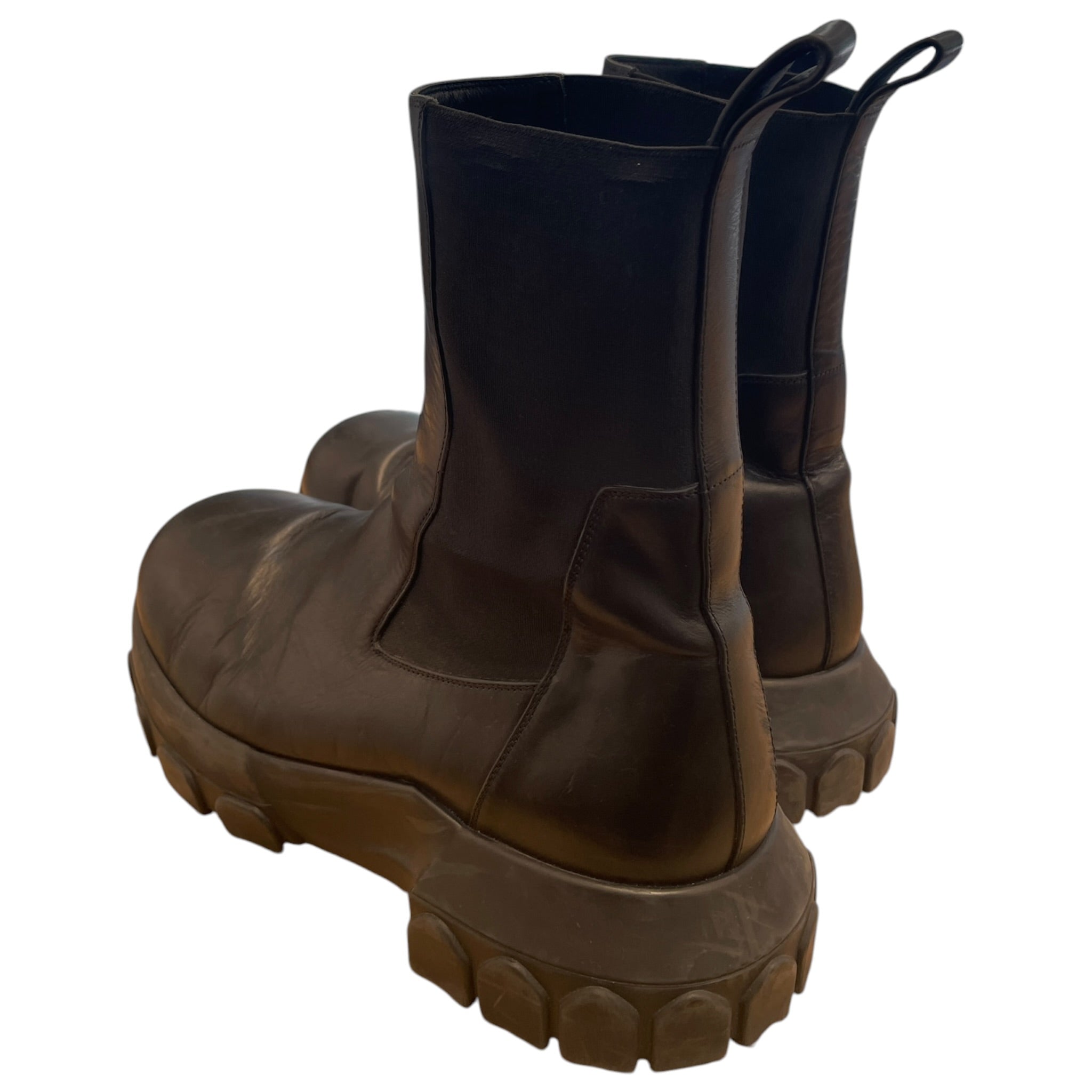 Rick Owens/Chelsea Boots/EU 46/Leather/BLK/BOZO BEATLE PLATFORM view 2
