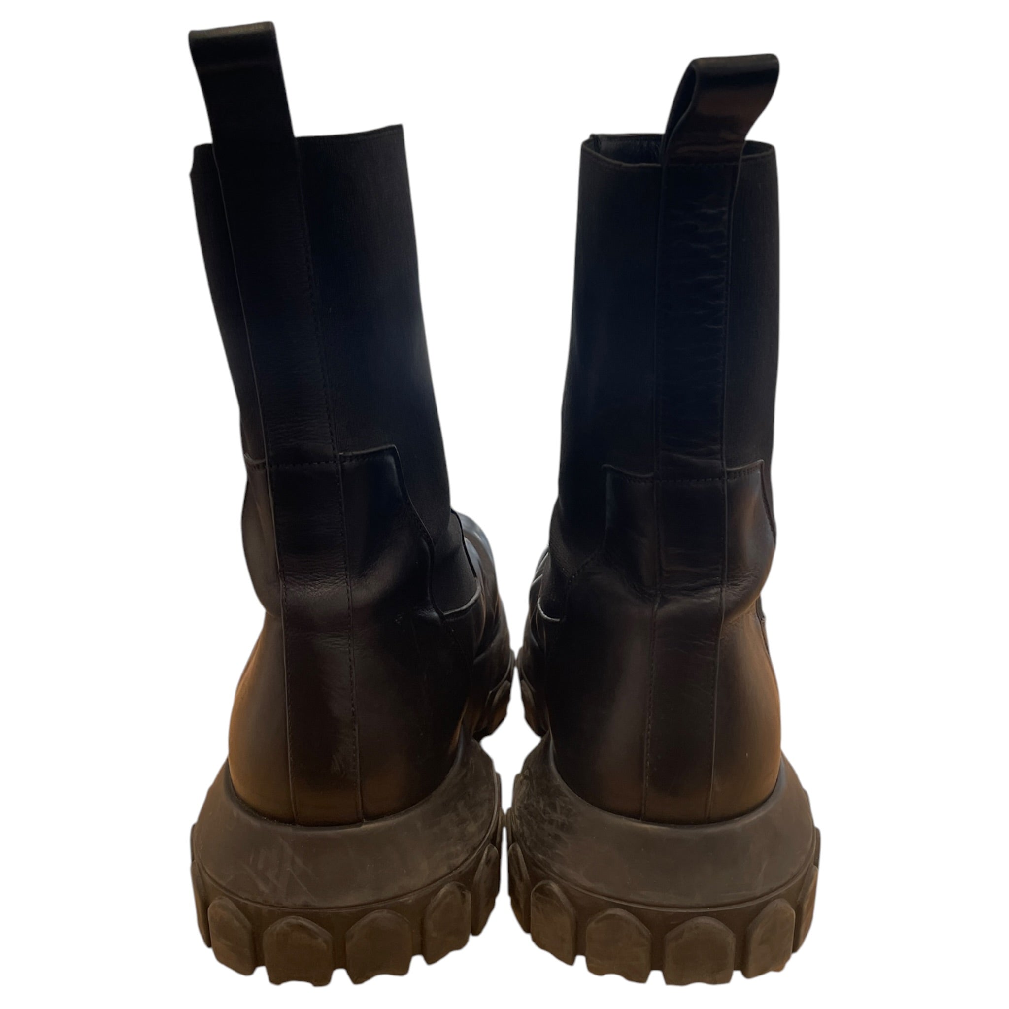 Rick Owens/Chelsea Boots/EU 46/Leather/BLK/BOZO BEATLE PLATFORM view 3