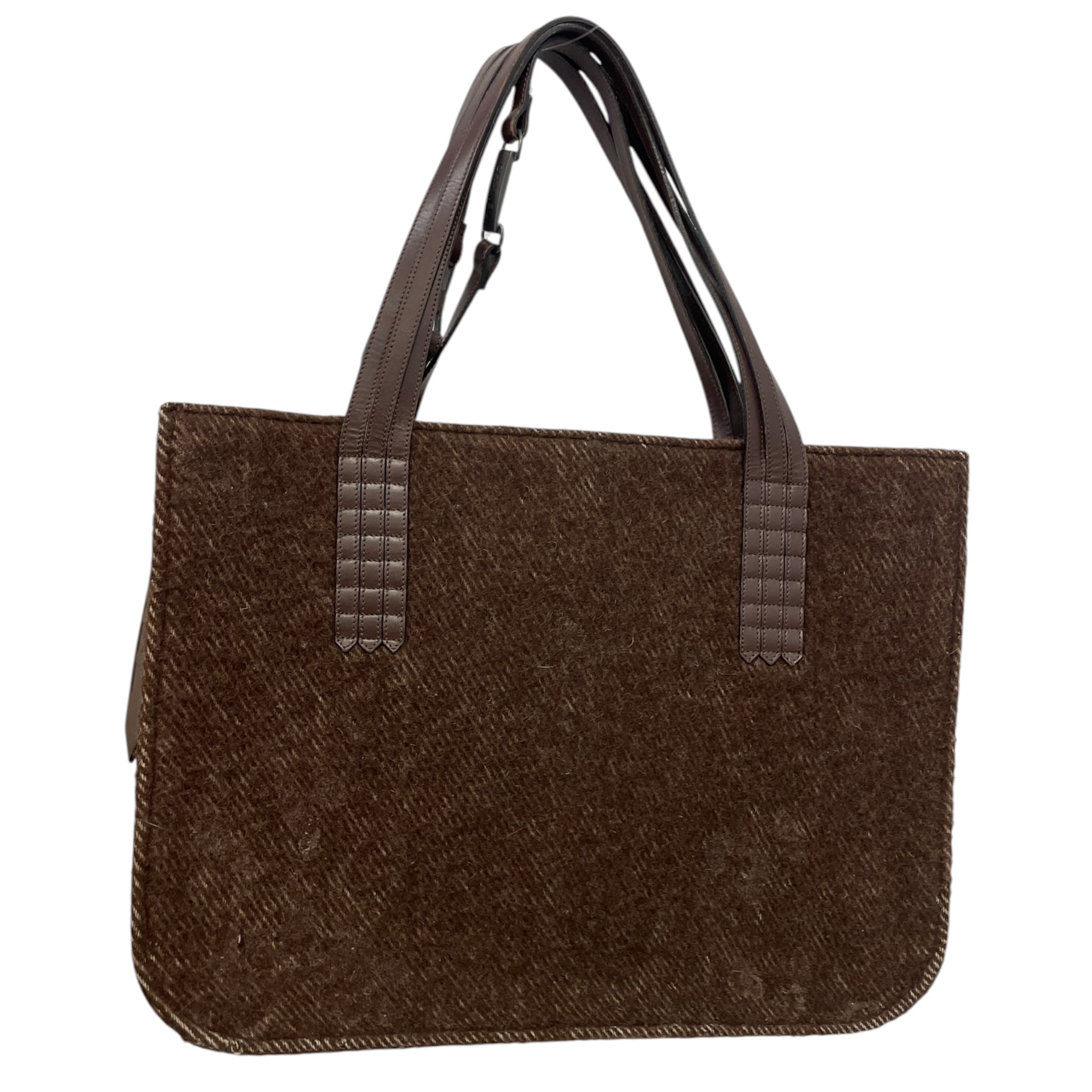 CHANEL/Tote Bag/Wool/BRW/SHOPPER TOTE view 1