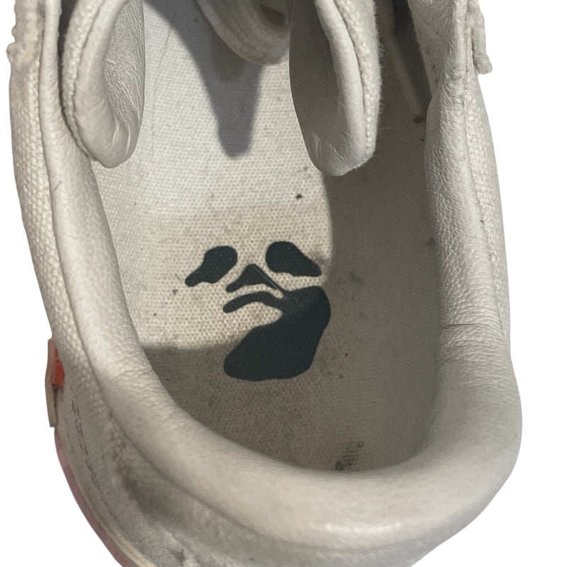 OFF-WHITE/Low-Sneakers/US 5.5/Cotton/WHT/