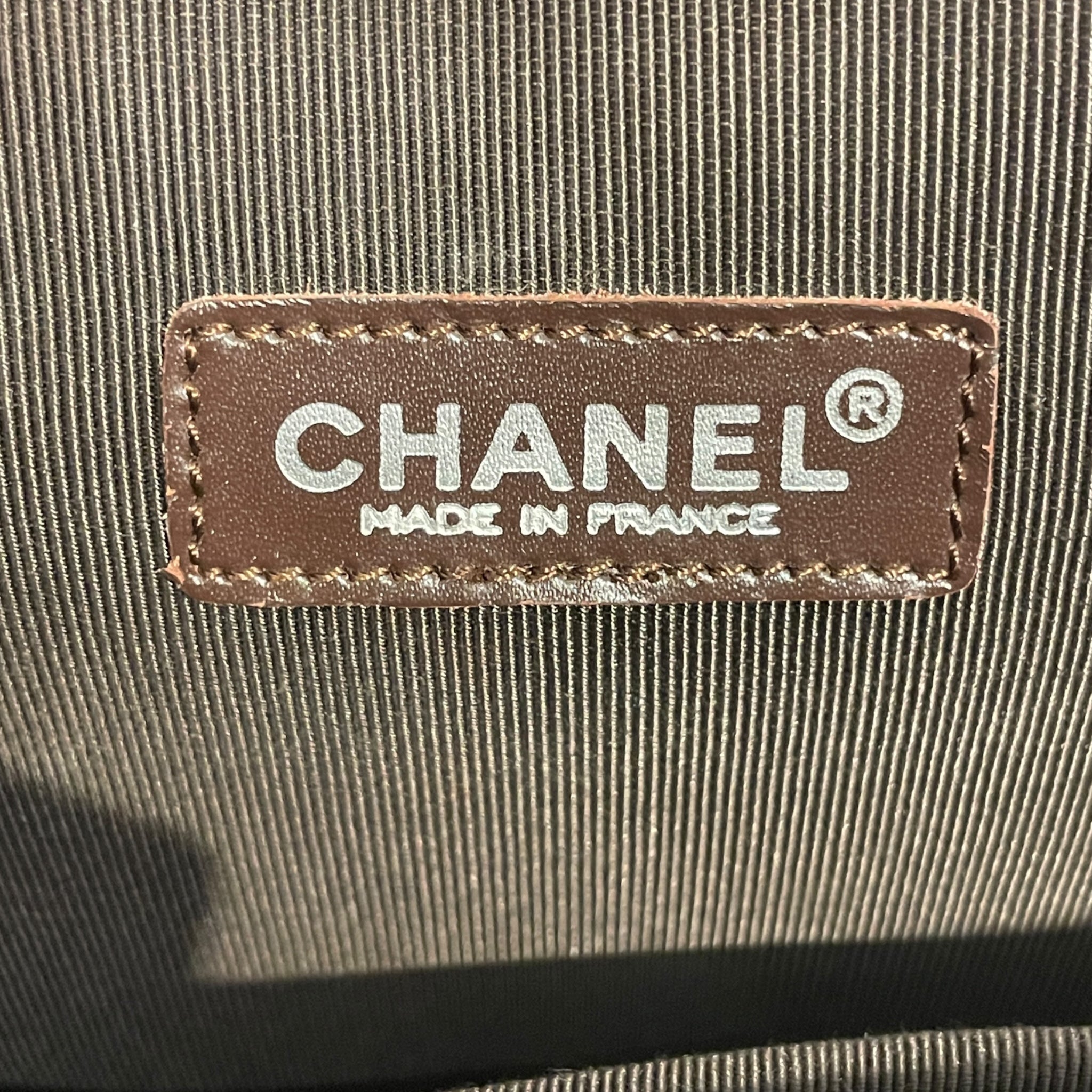 CHANEL/Tote Bag/Wool/BRW/SHOPPER TOTE view 3