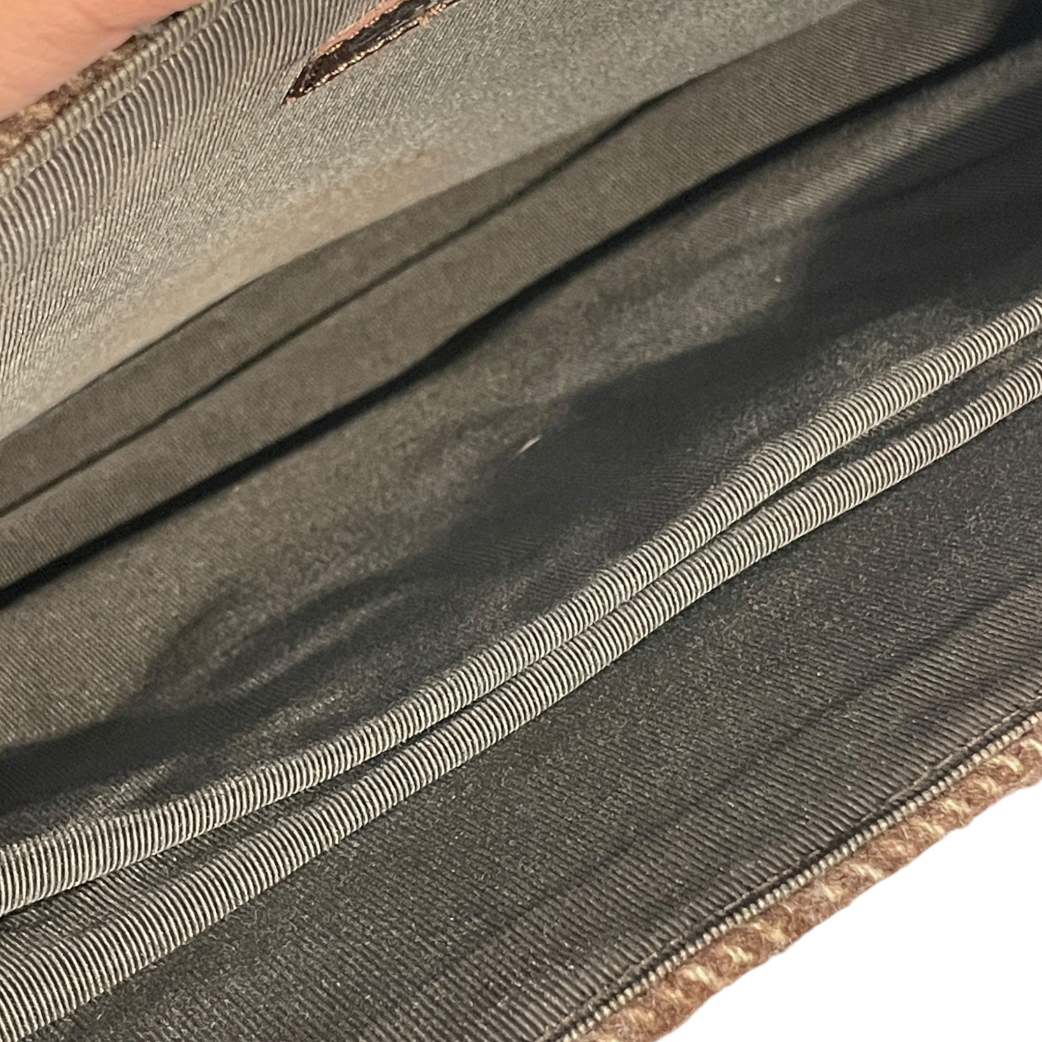 CHANEL/Tote Bag/Wool/BRW/SHOPPER TOTE view 4