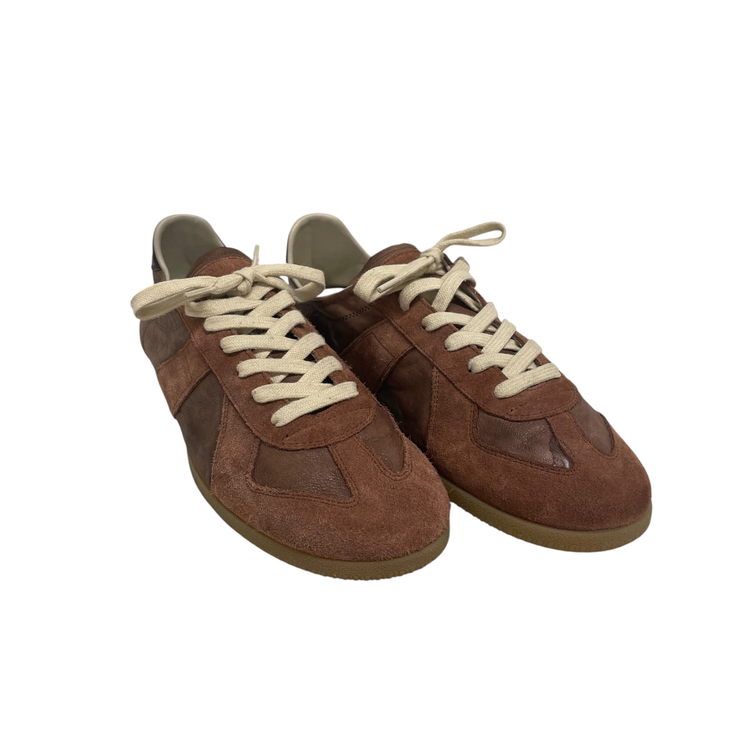 Maison Margiela/Low-Sneakers/EU 43/Suede/BRW/22 view 1