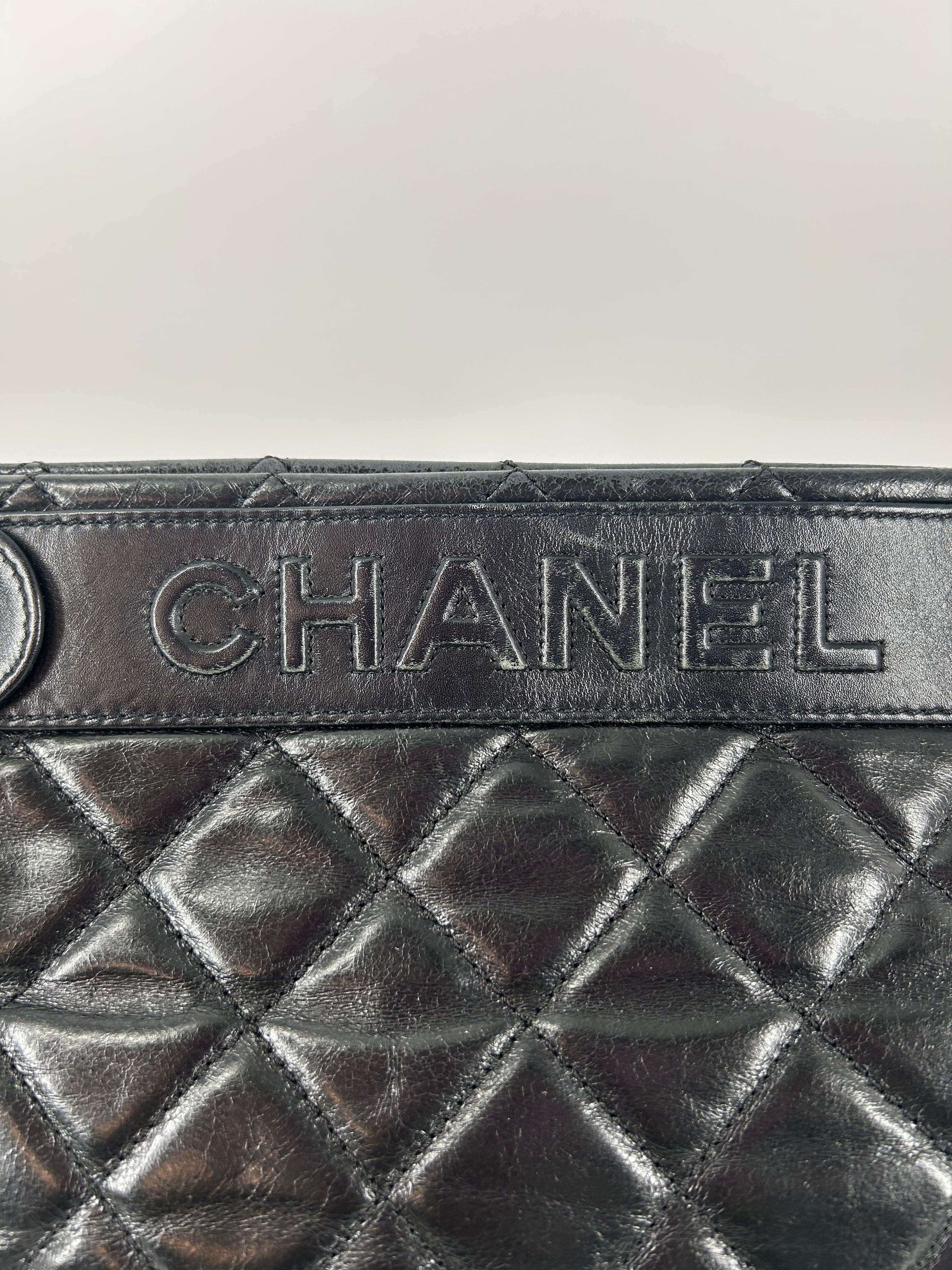 CHANEL/Hand Bag/Leather/BLK/17019521 view 5