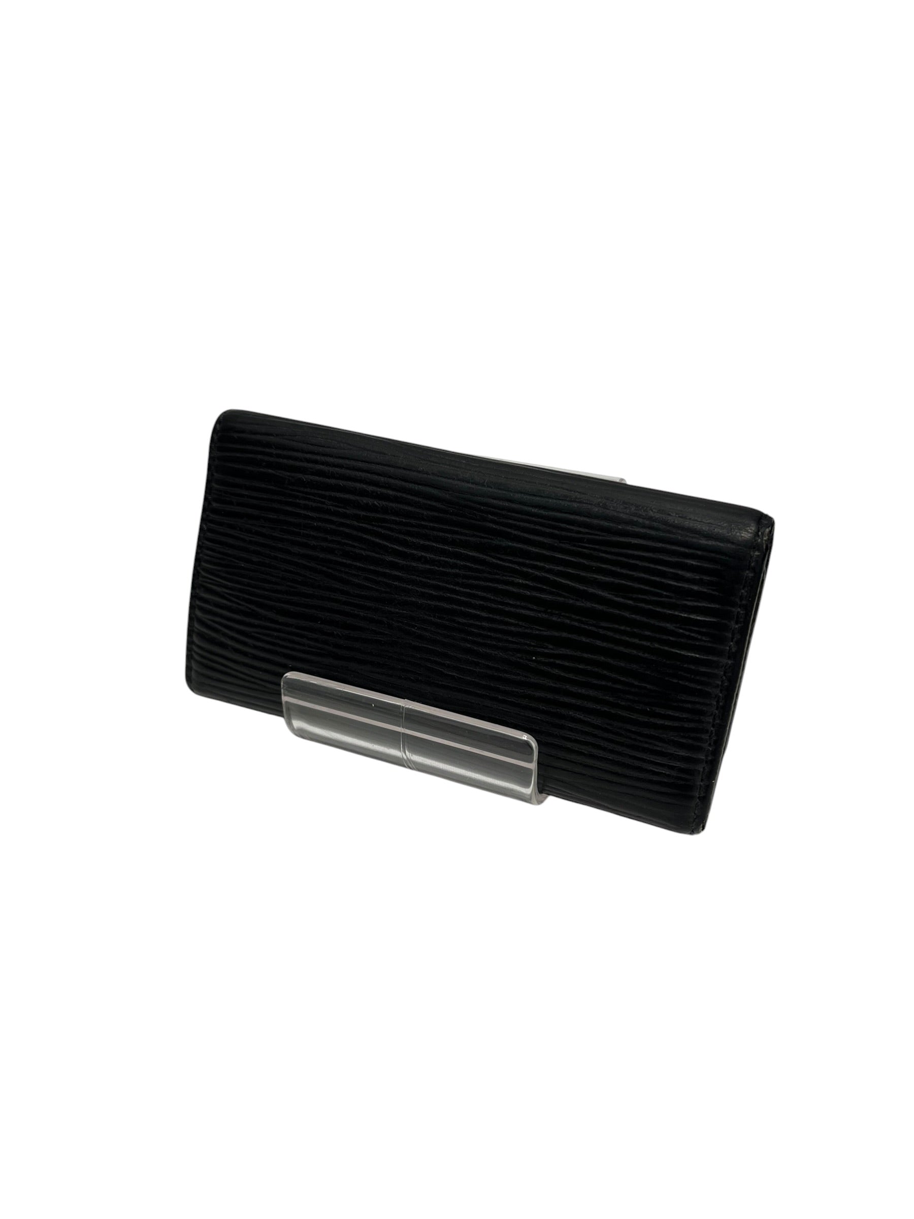 LOUIS VUITTON/Key Case/Leather/BLK/EPI LEATHER KEY CASE CA1012 view 2