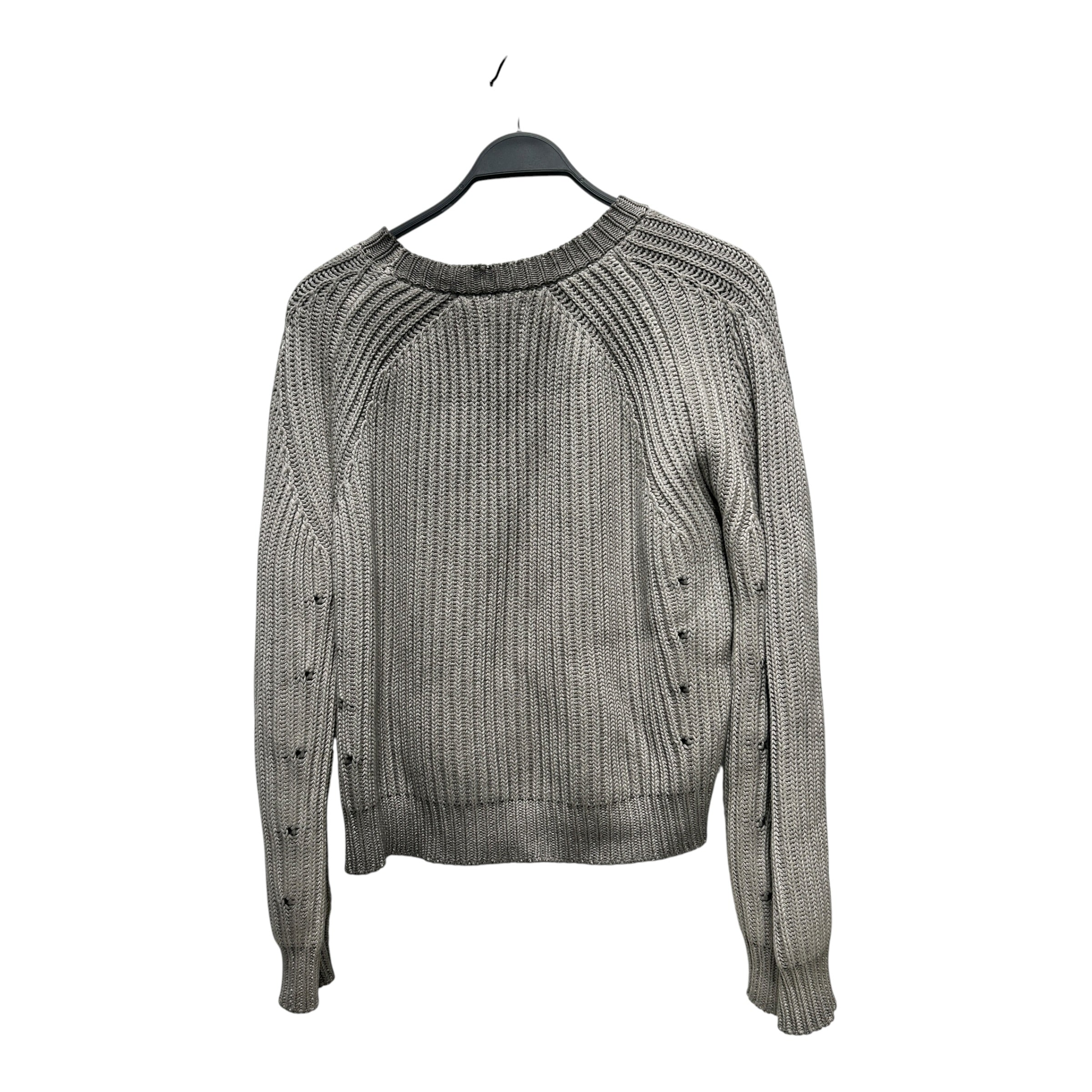 K-TWO STUDIOS/Sweater/S/Cotton/GRY/DISTRESS WASHED GREY view 2