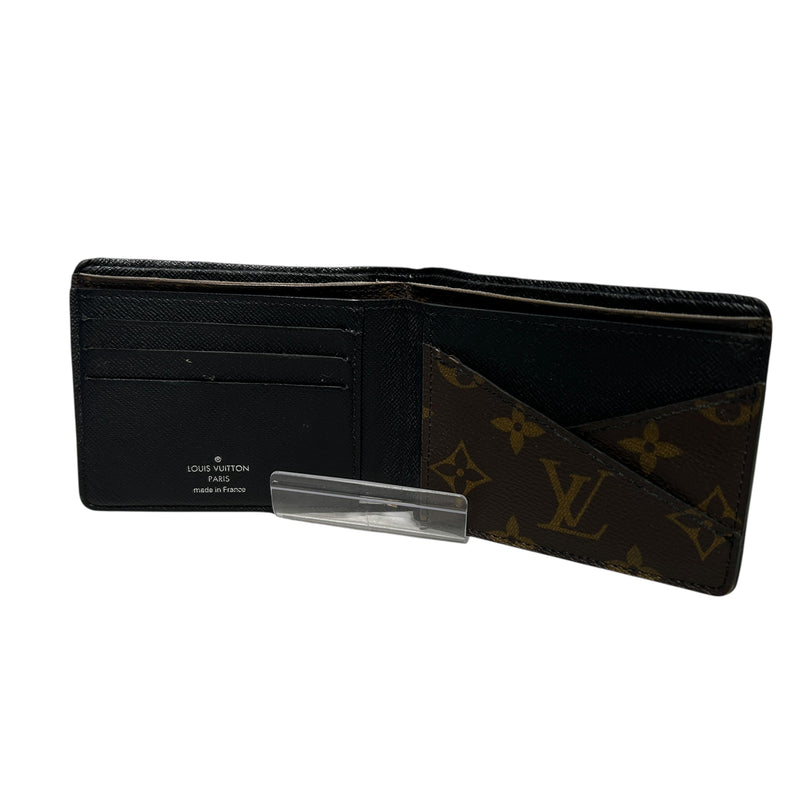 LOUIS VUITTON/Bifold Wallet/Monogram/Leather/BRW/MACASSAR GASPAR