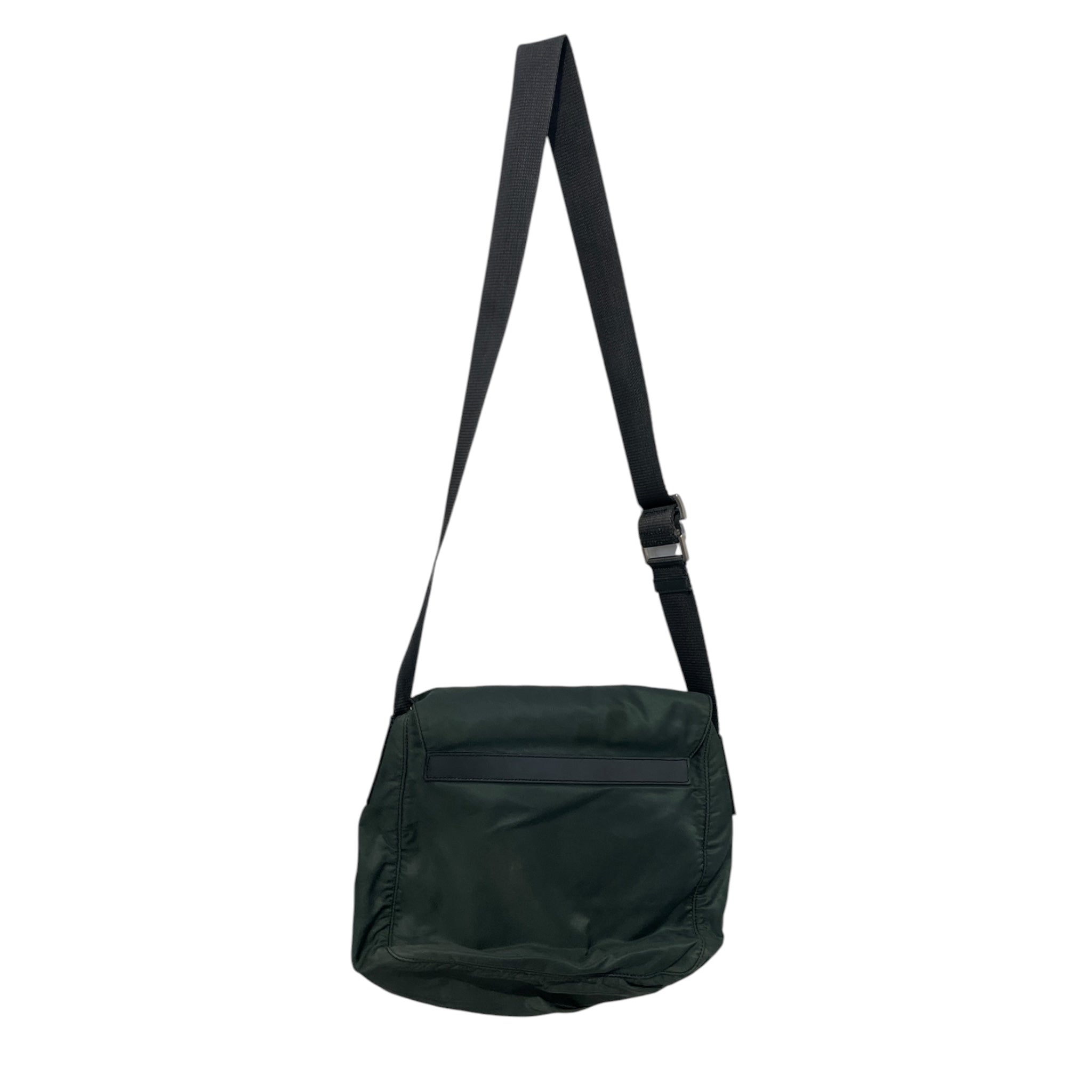 PRADA/Cross Body Bag/Nylon/GRN/Tessuto Front Flap view 2