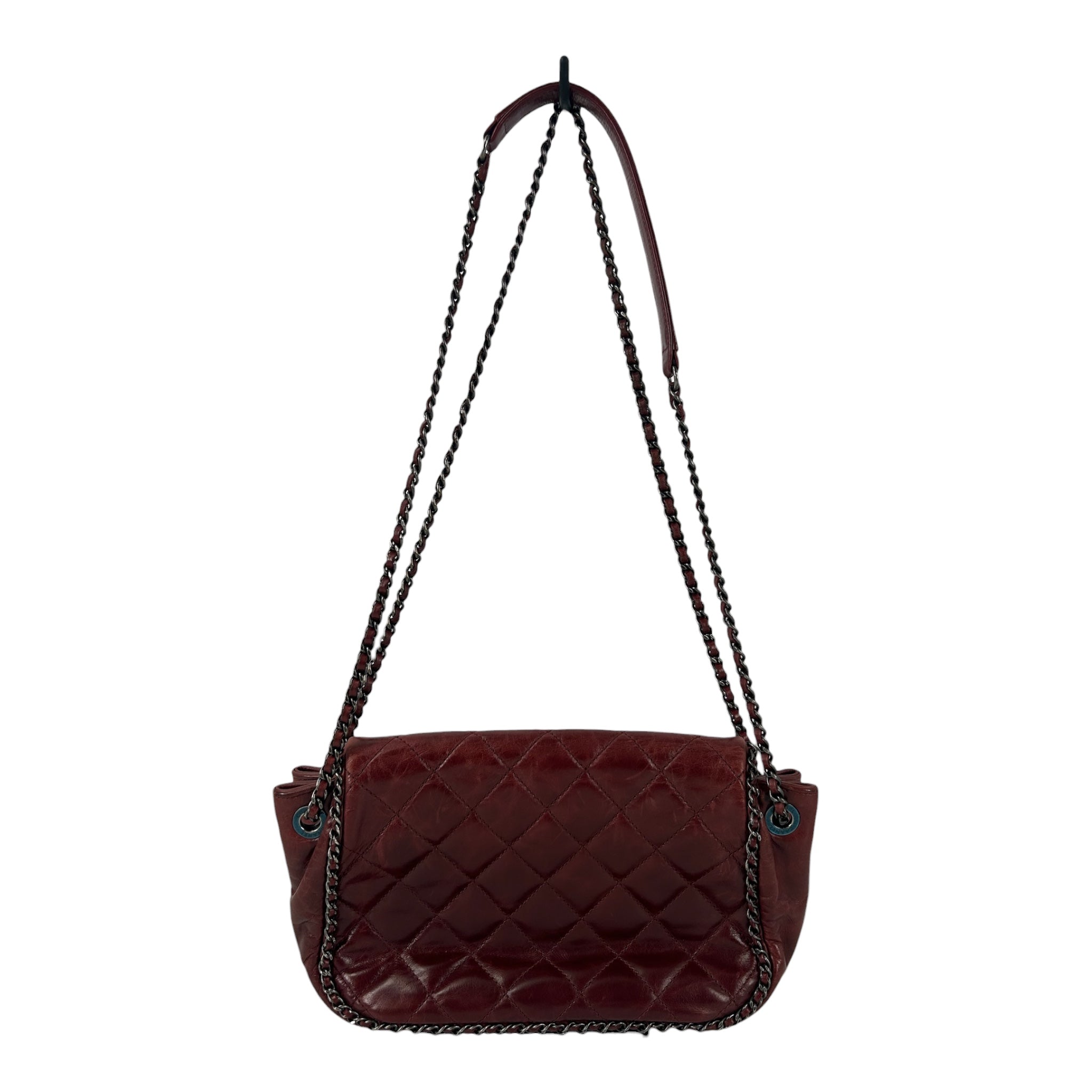 CHANEL/Cross Body Bag/Leather/BRD/21404462 CHAIN LINK WRAP view 2