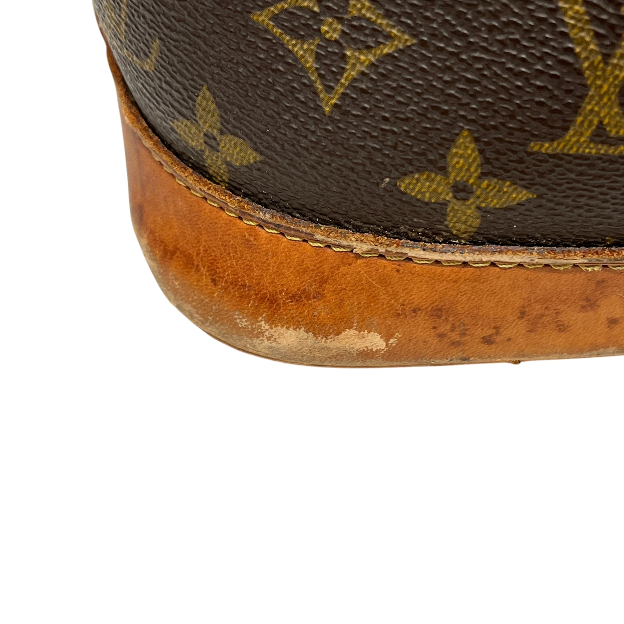 LOUIS VUITTON/Hand Bag/Monogram/Leather/BRW/Alma view 9
