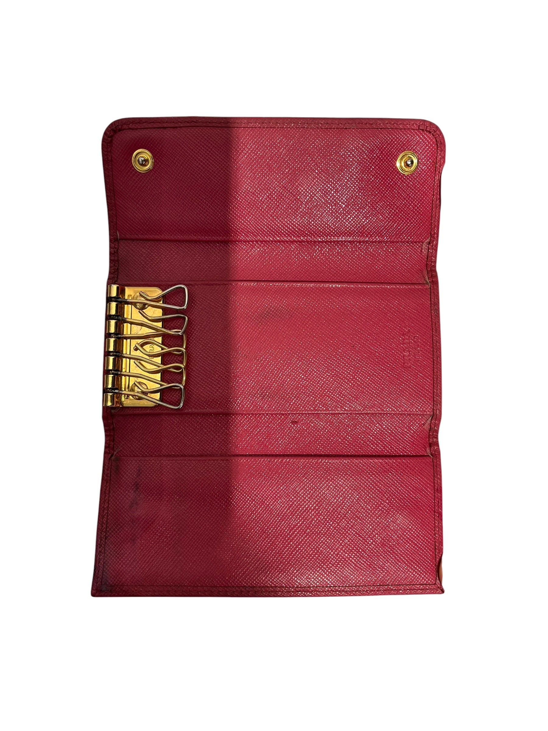 PRADA/Key Case/Leather/PNK/SAFFIANO BOW KEY - BCY8KWT view 3